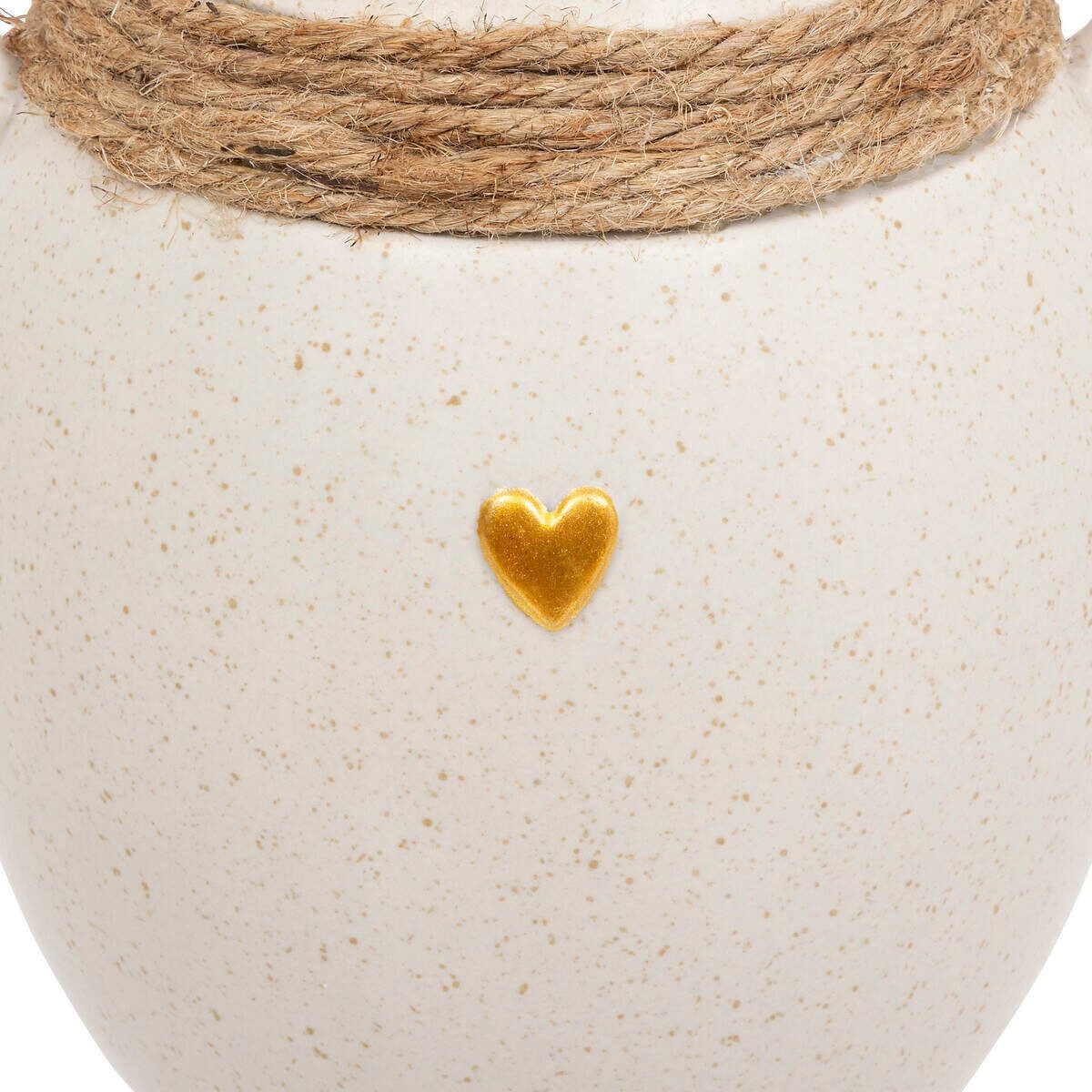 Atmosphera Créateur d'intérieur Dekovase Keramikvase FLORAL, 22 cm (einzeln)