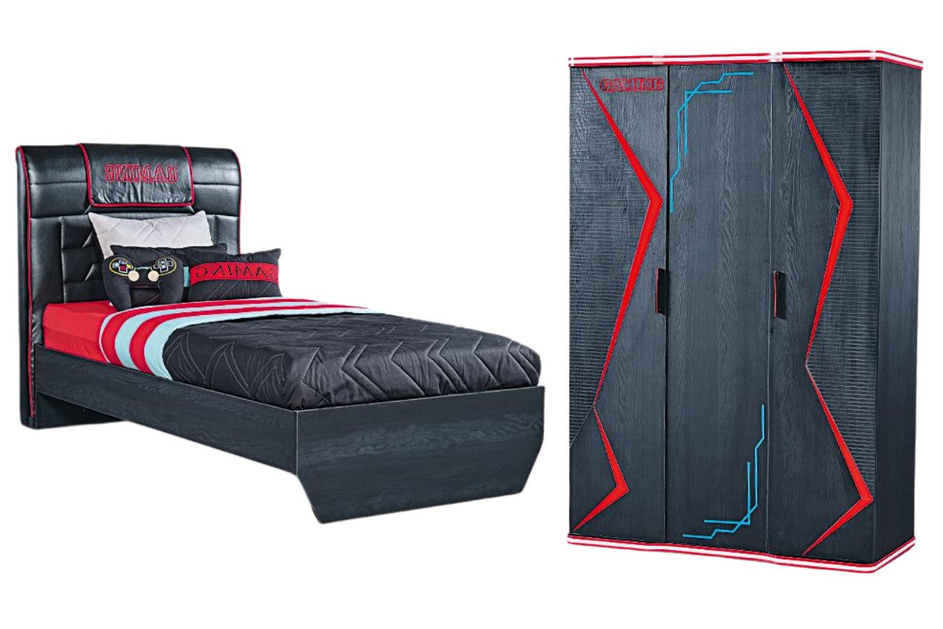 Villa Möbel Jugendzimmer-Set Athena Jugendzimmer, (2-tlg., Set in verschiedenen Varianten erhältlich)