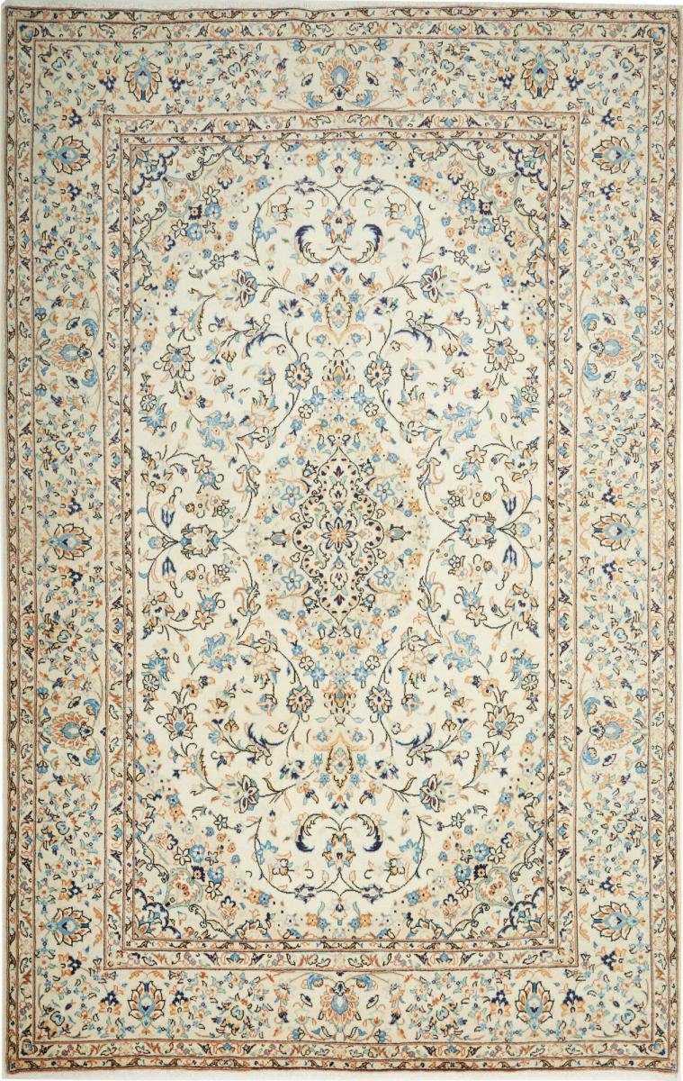 Orientteppich Keshan 197x310 Handgeknüpfter Orientteppich / Perserteppich, Nain Trading, rechteckig, Höhe: 12 mm