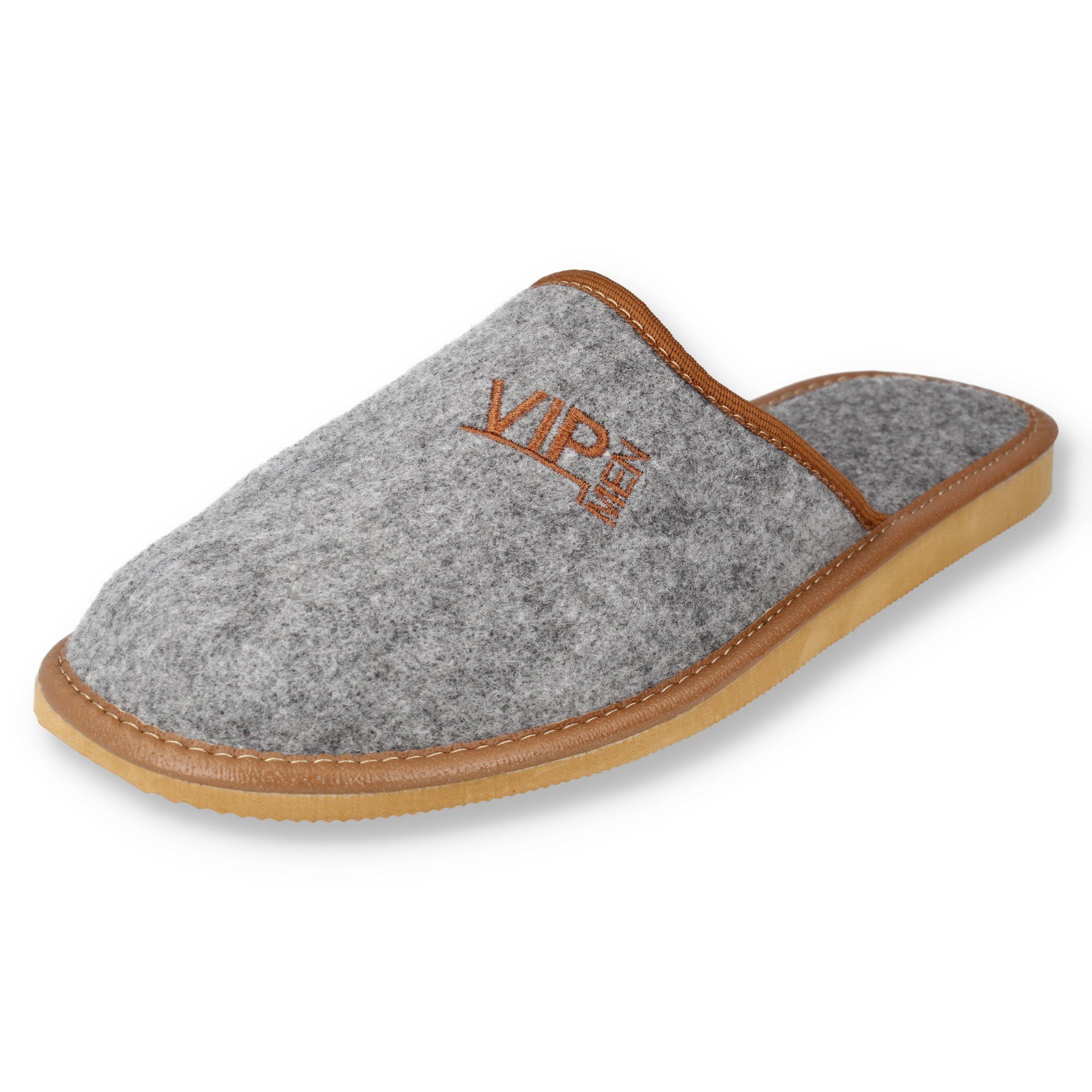 filsko Staun VIP MEN Herren Hausschuh Stickerei VIP MEN
