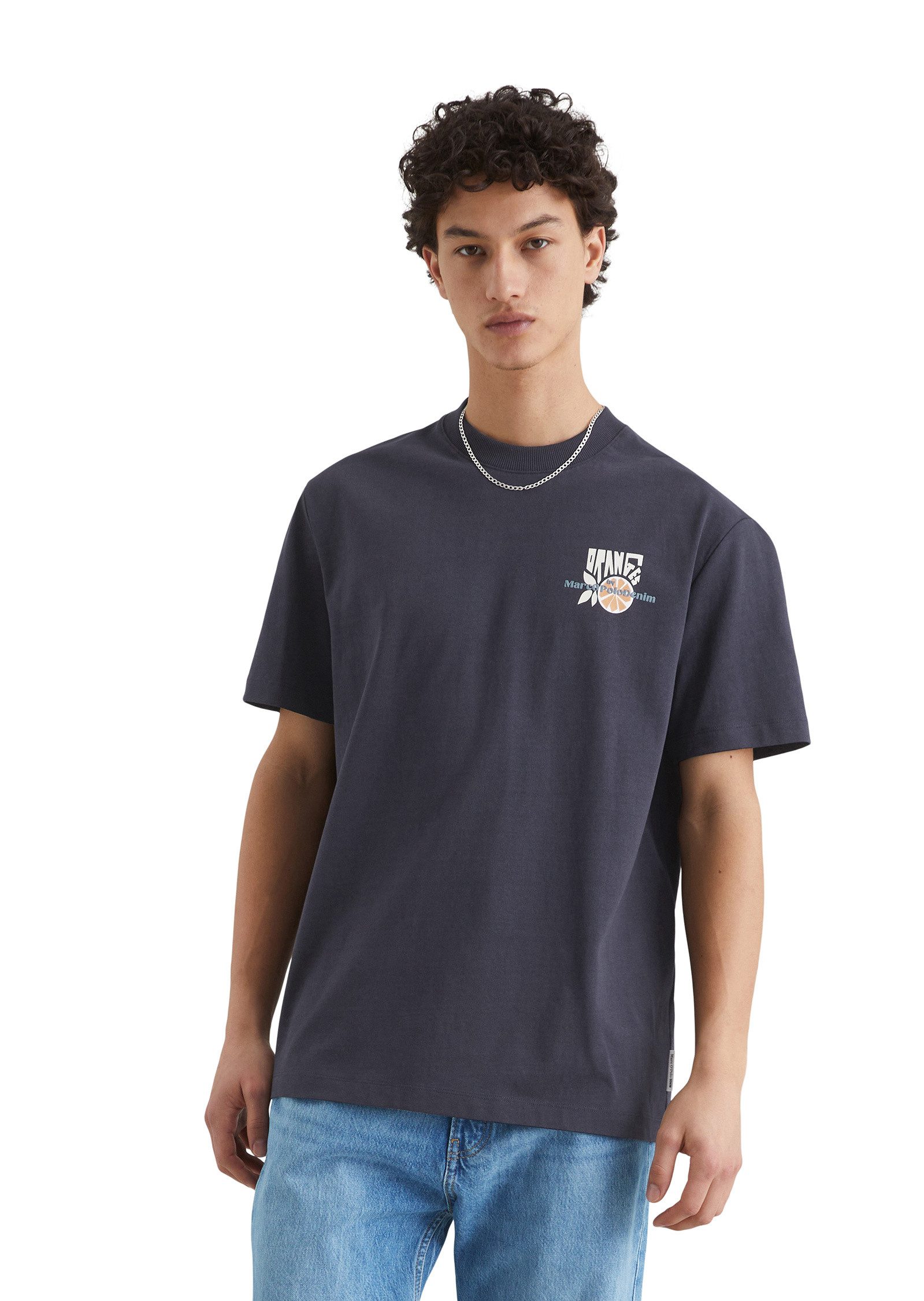 Marc O'Polo DENIM T-Shirt aus mittelschwerem günstig online kaufen
