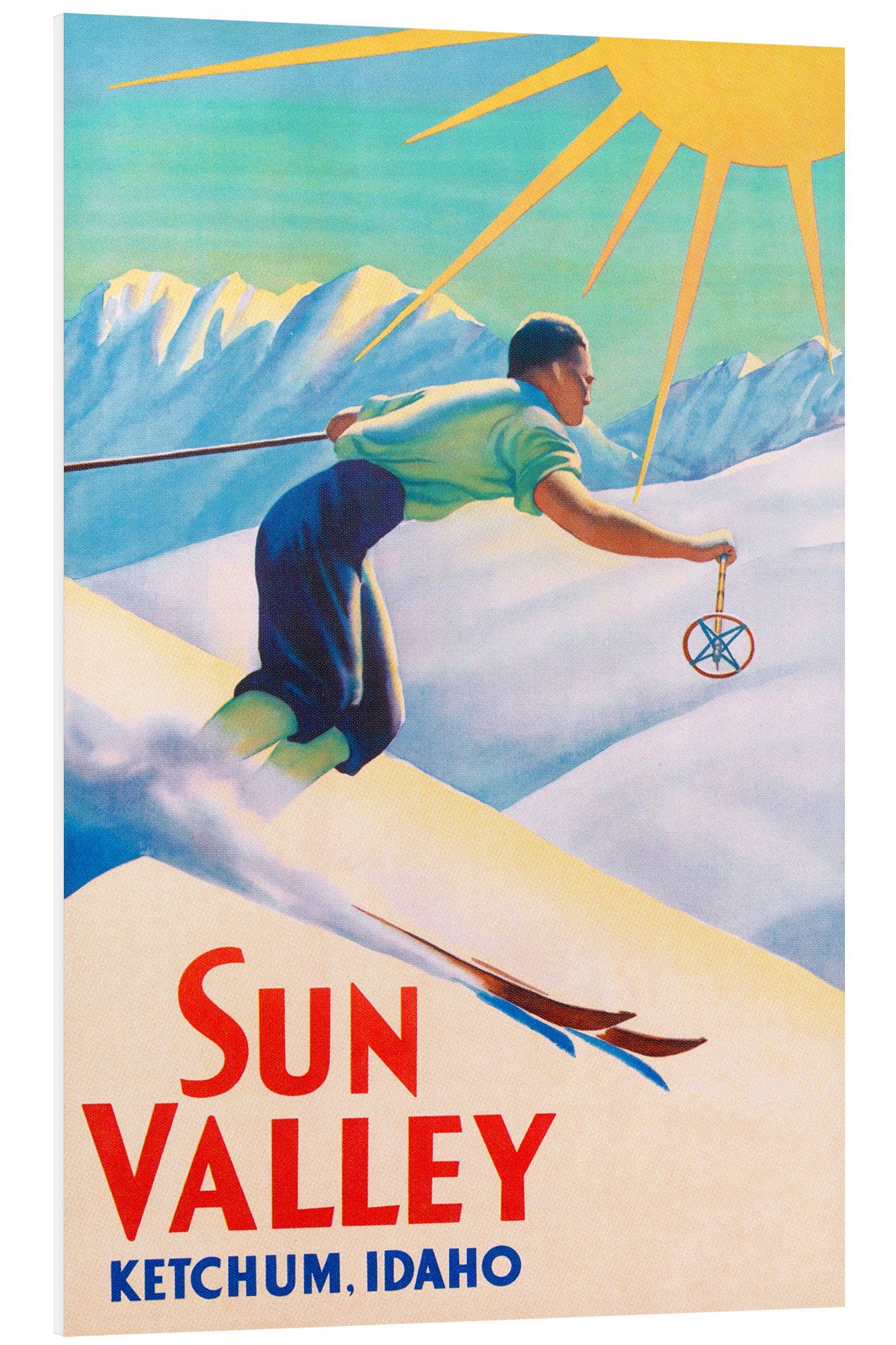 Forex-Bild Vintage Ski Collection