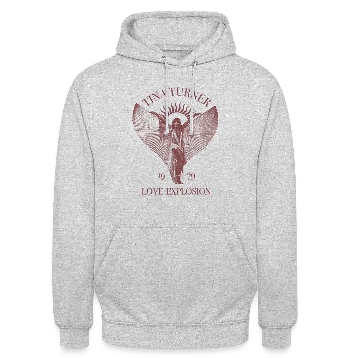 Spreadshirt Hoodie Tina Turner 1979 Love Explosion Unisex Hoodie (1-tlg)