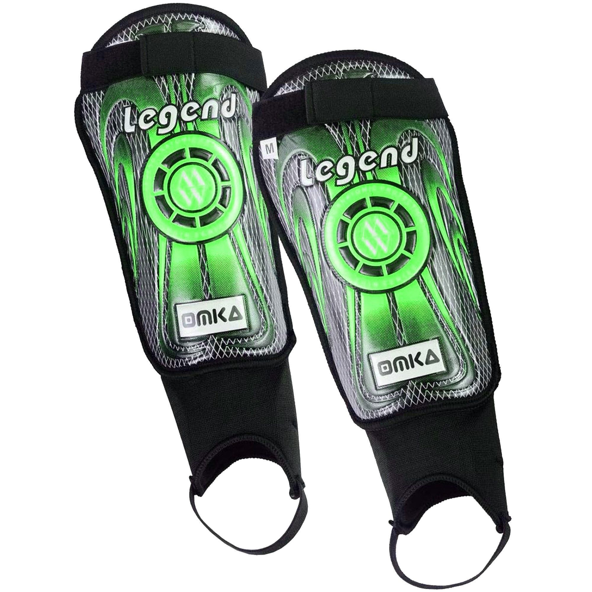 OMKA Fußball Schienbeinschoner OK400, Shinguard Schienbeinschoner Fußball-Schützer – Bild 2 von 5
