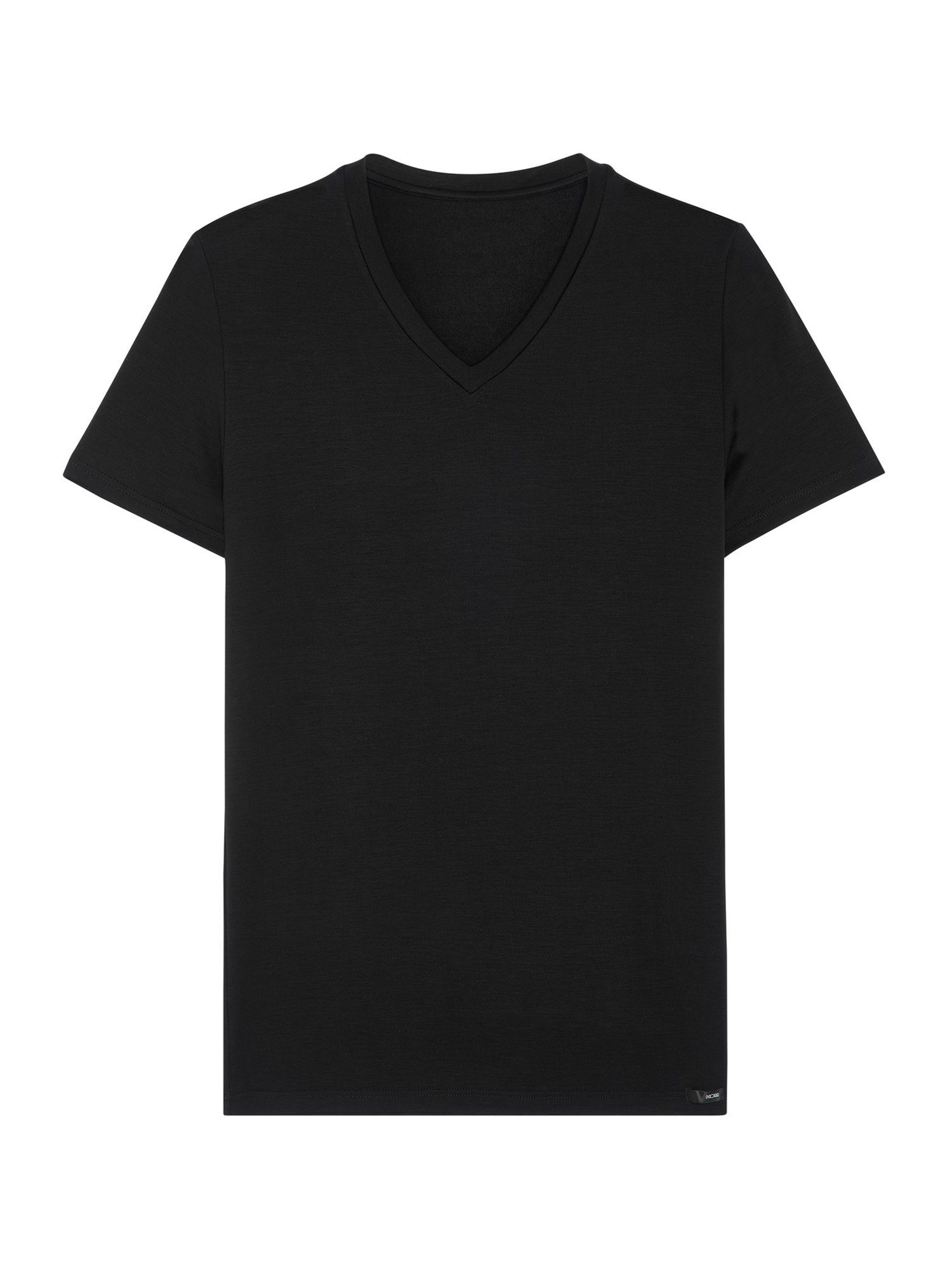 Hom V-Shirt Tencel Soft black