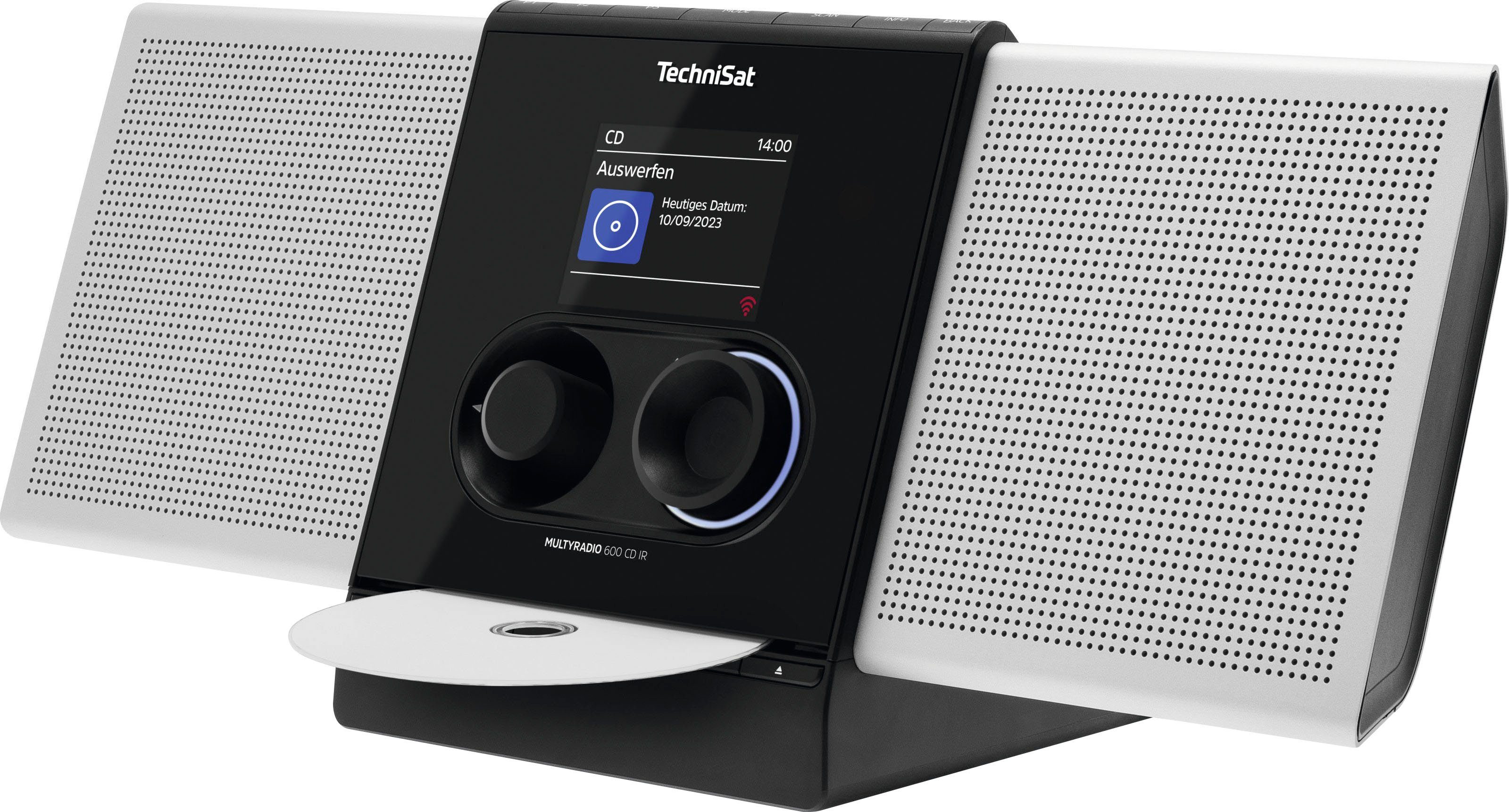 CD Radio UKW (DAB), Internetradio, IR mit MULTYRADIO RDS, W) (Digitalradio 40 TechniSat 600