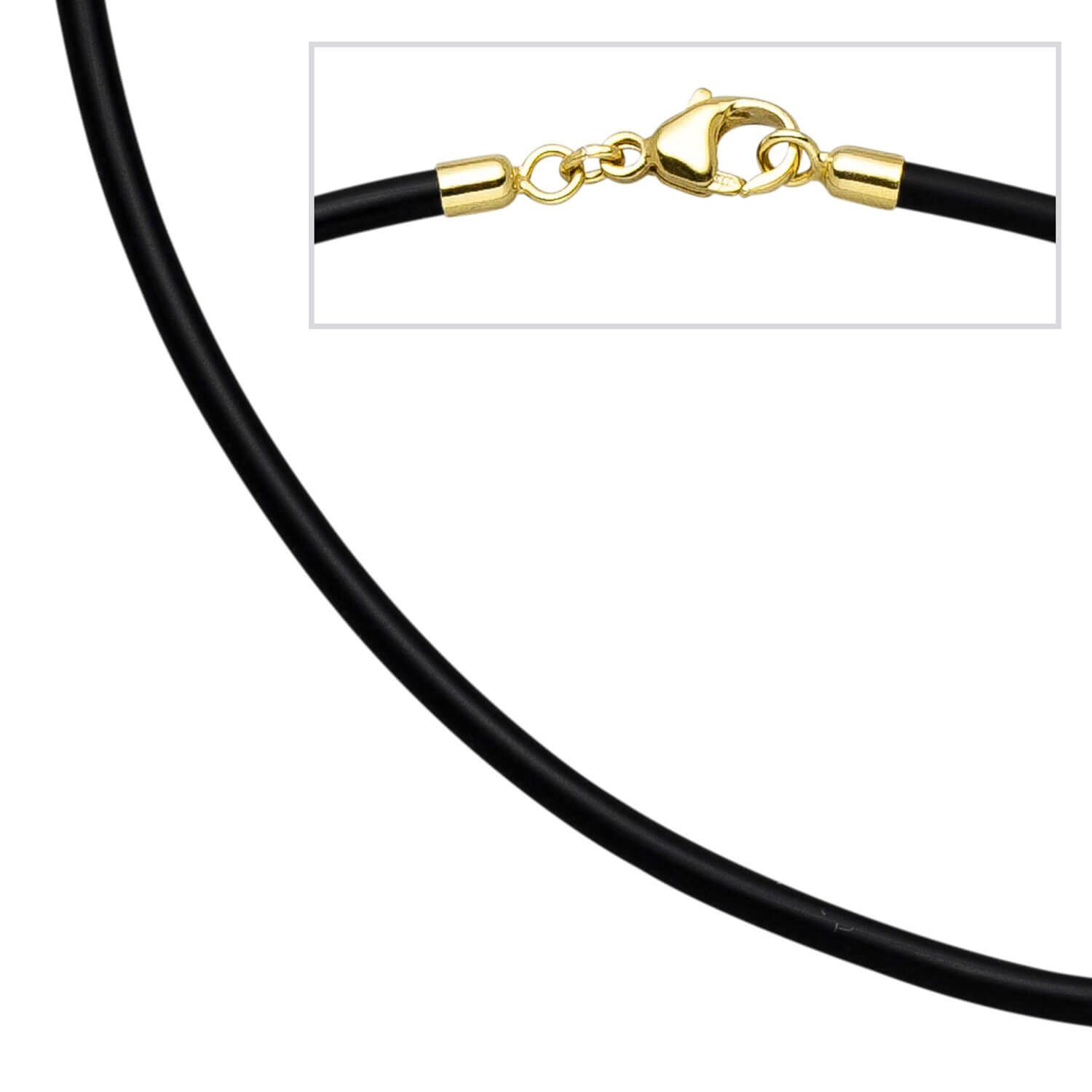 Schmuck Krone Goldkette 2mm Kautschukkette, 333 günstig online kaufen
