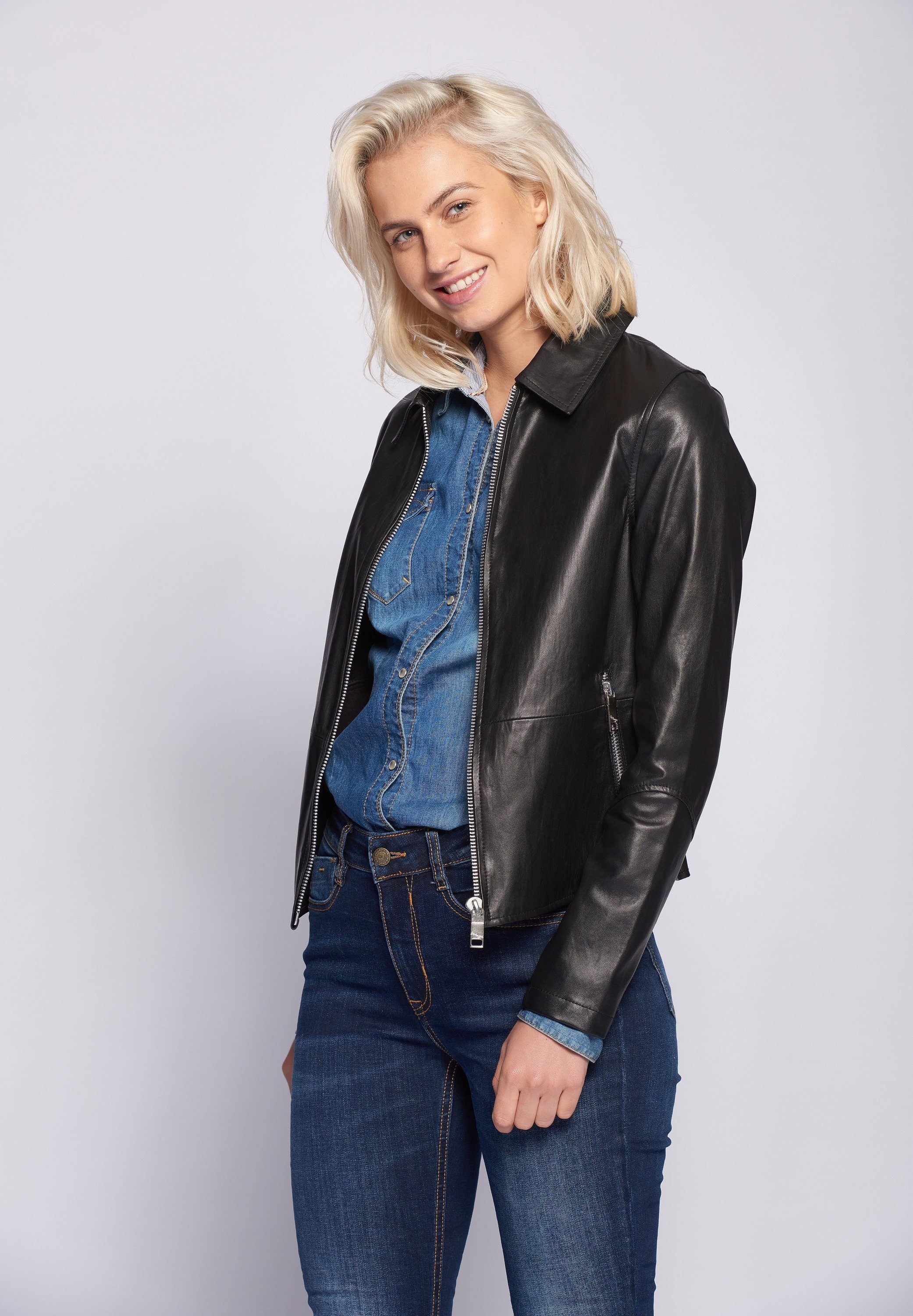 Lederjacke Noble