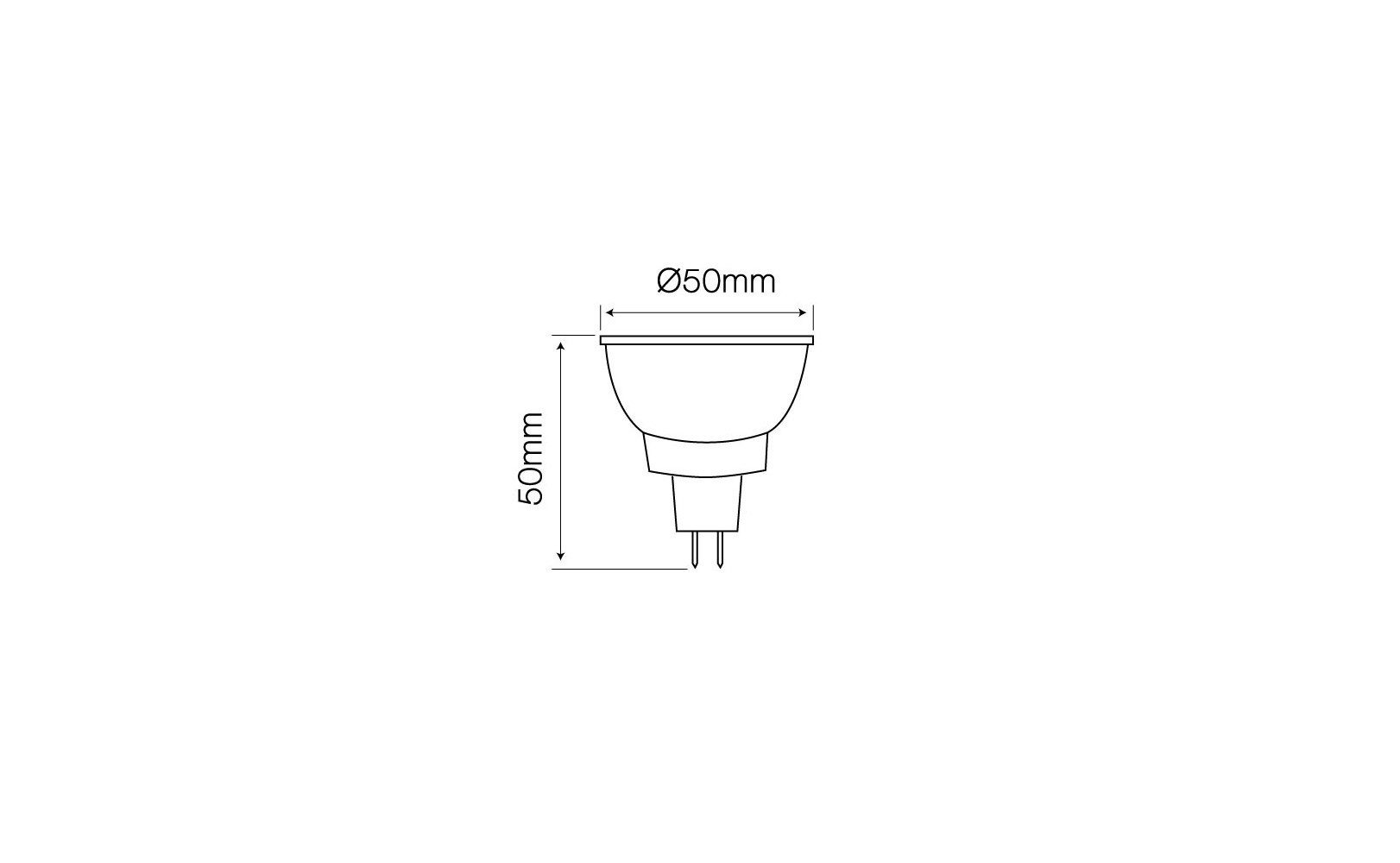 LED-Line LED-Leuchtmittel GU5,3 MR16 3W 36° Reflektor 273lm Abstrahlwinkel 10-14V Neutral 4000K, GU5.3, Neutralweiß, flicker frei, Abstrahlwinkel