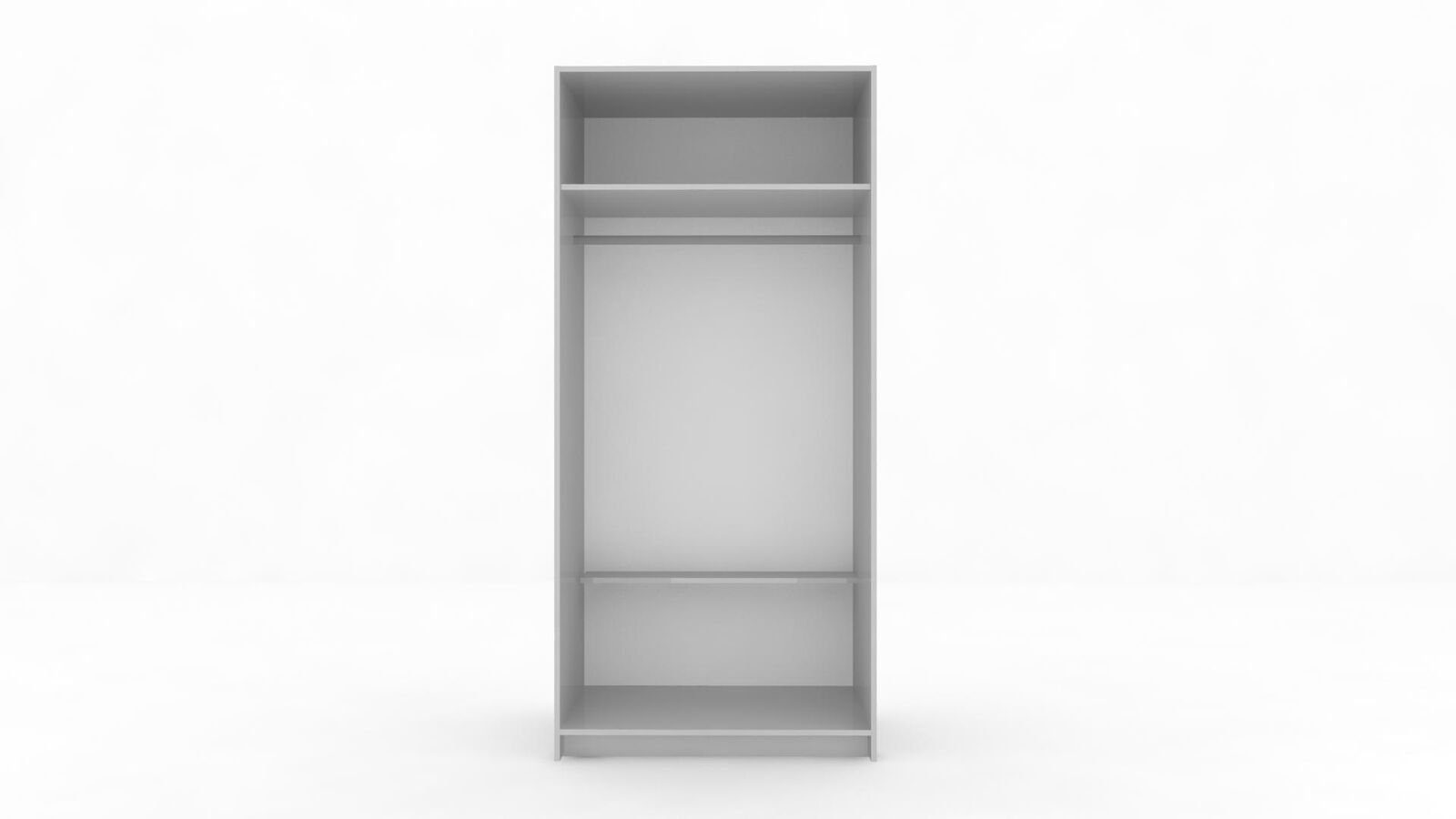 JVmoebel Kleiderschrank Mehrzweck Regale Kleiderschrank Regal 90cm Schränke Schlafzimmer