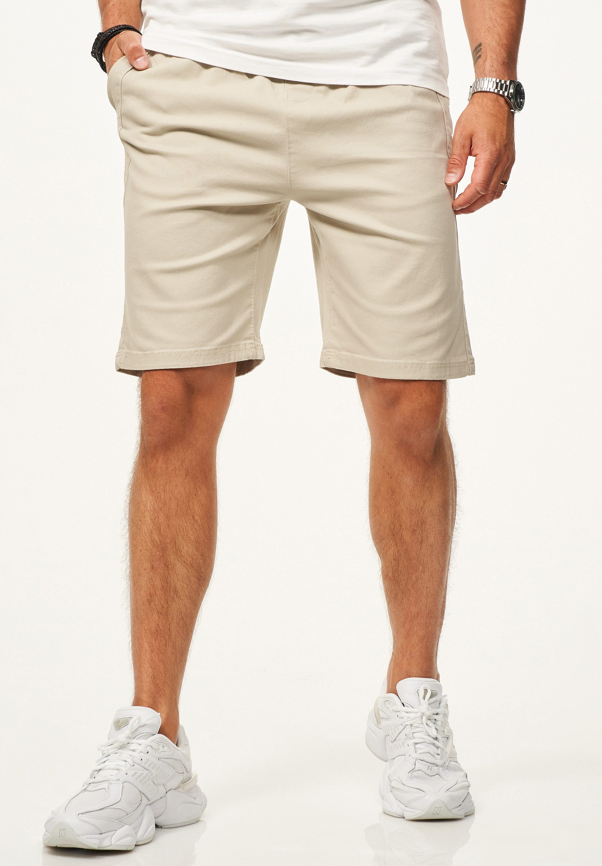 SOULSTAR Chinoshorts mit Gummibund & Tunnelzug günstig online kaufen