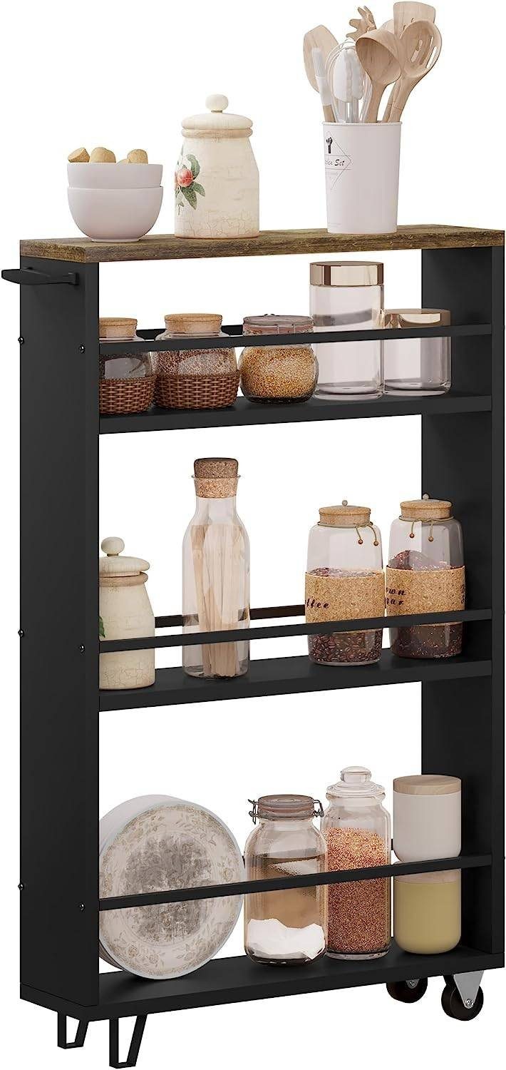 Woltu Küchenwagen, (1 St), mit 3 günstig online kaufen