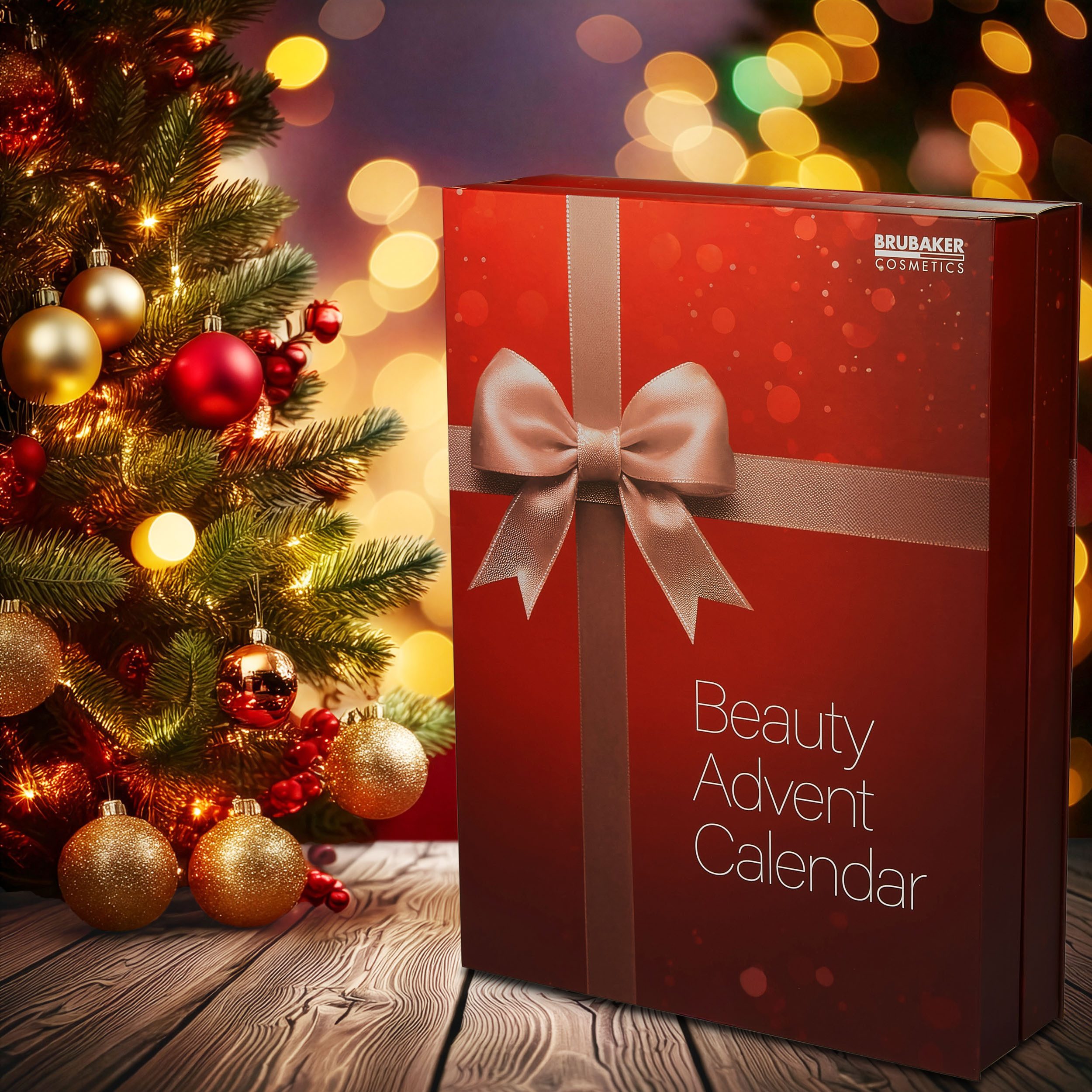 BRUBAKER Kosmetik-Adventskalender XXL Beauty Adventskalender 2026 - Weihnachtskalender zum Aufklappen (24 Kosmetik & Spa Überraschungen - Groß, 1-tlg), Kalender – Bild 4 von 5