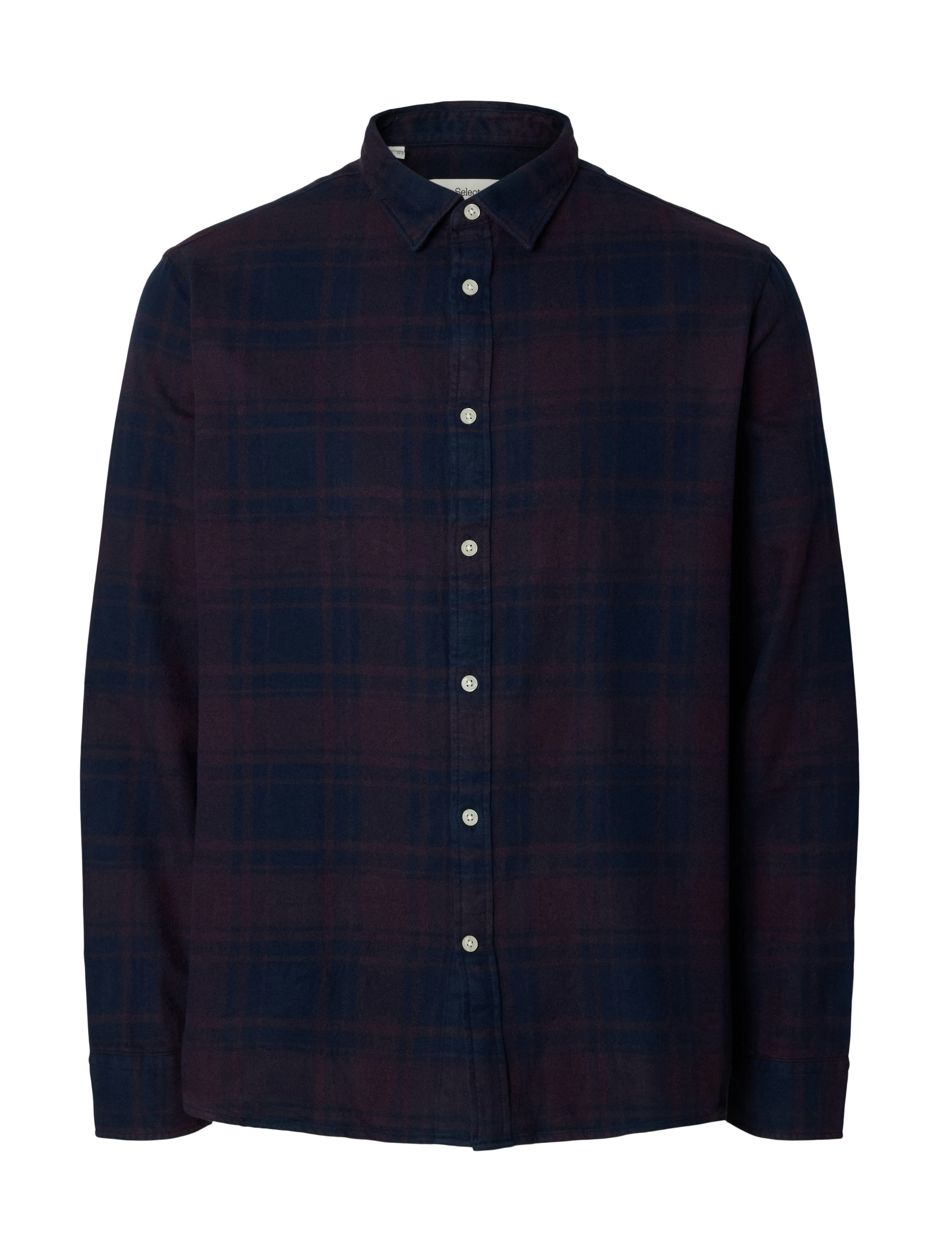 Selected Langarmhemd SLHREGNOAH BRUSHED LS SHIRT günstig online kaufen