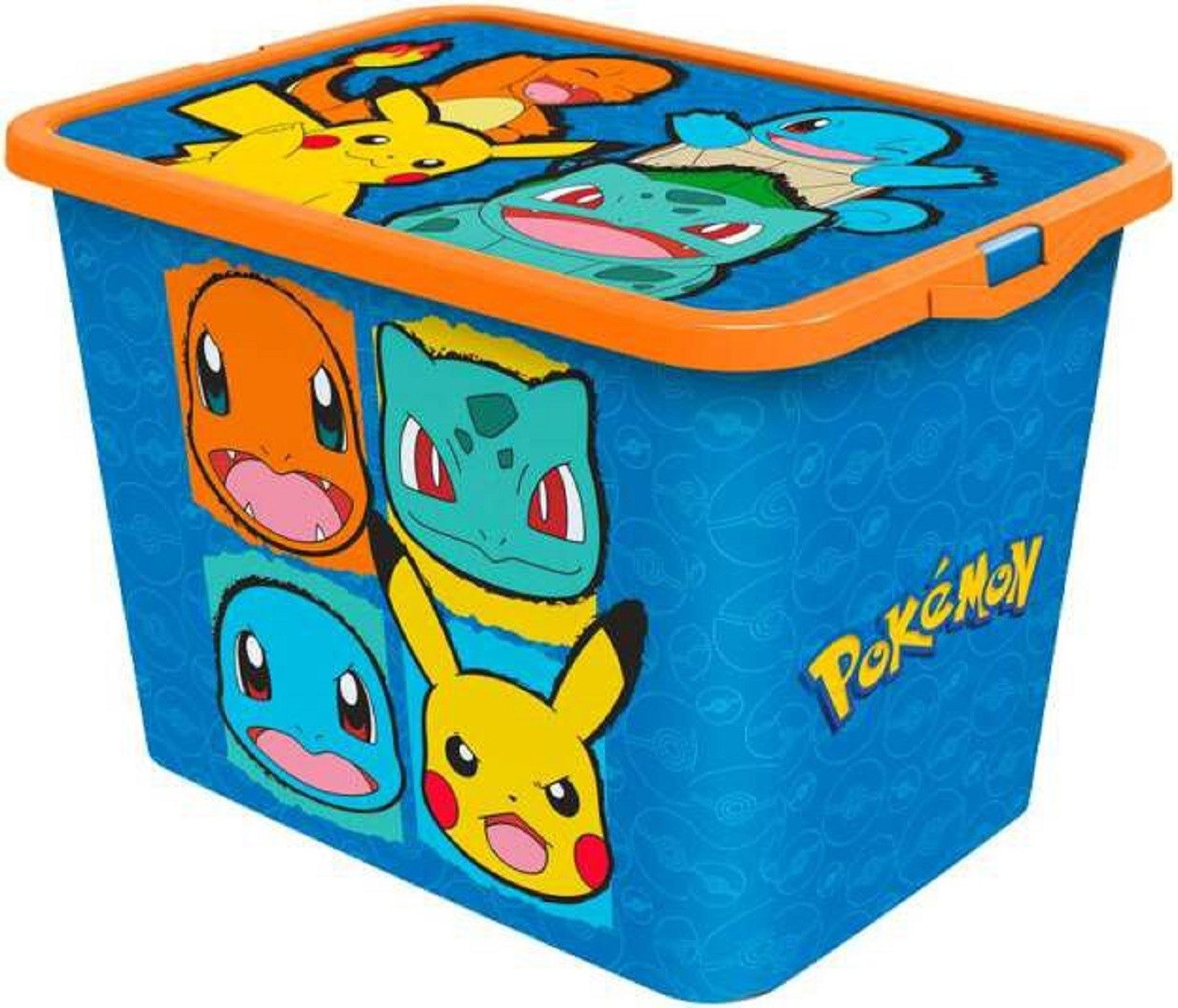 POKÉMON Aufbewahrungsbox Spielzeug-Click Box Ideale Aufbewahrungslösung für Spielzeug