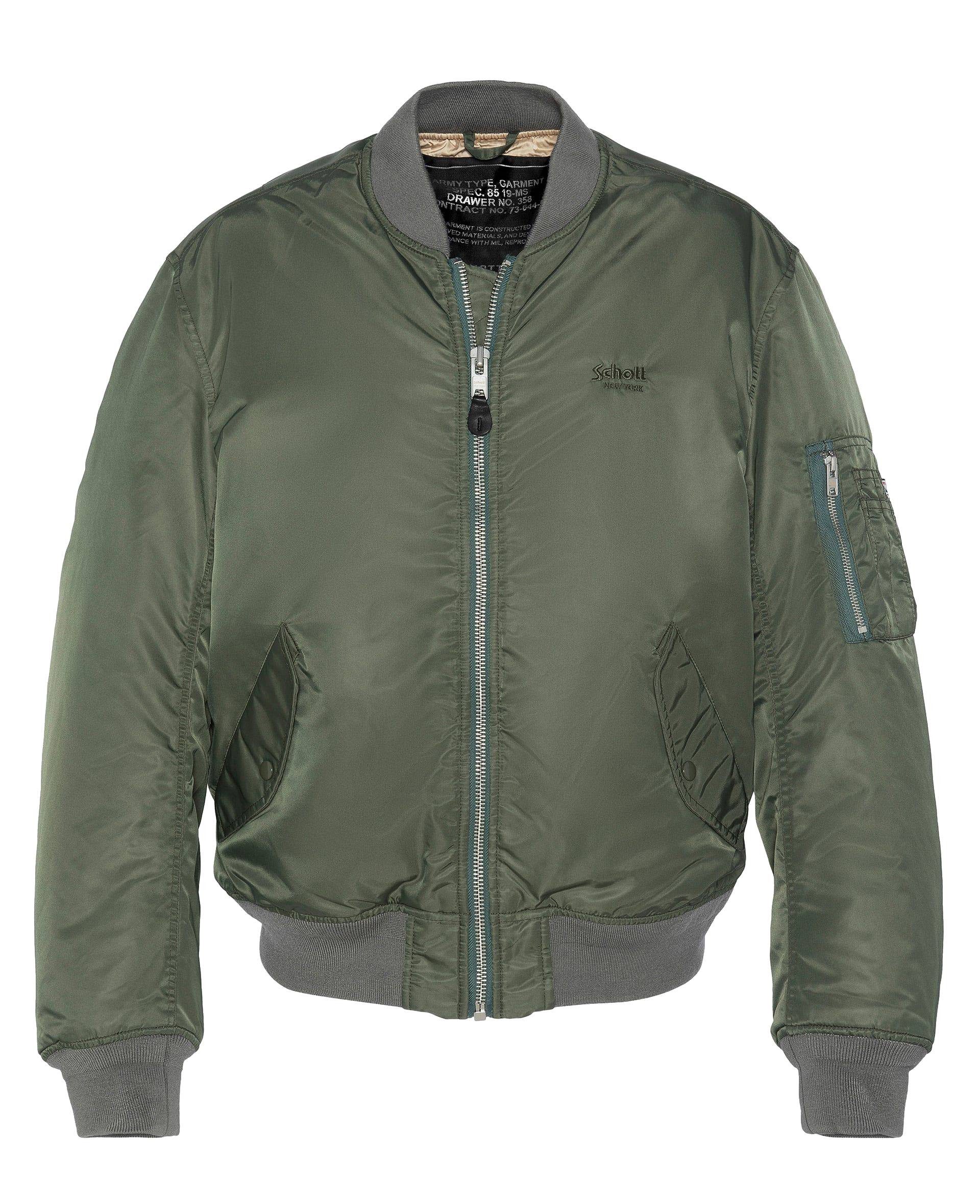 Schott NYC Bomberjacke Jacke Schott Macampsrs günstig online kaufen