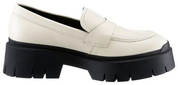 HUGO Kris Loafer Loafer Chunky Loafer, Slipper mit schwarzer Profilsohle