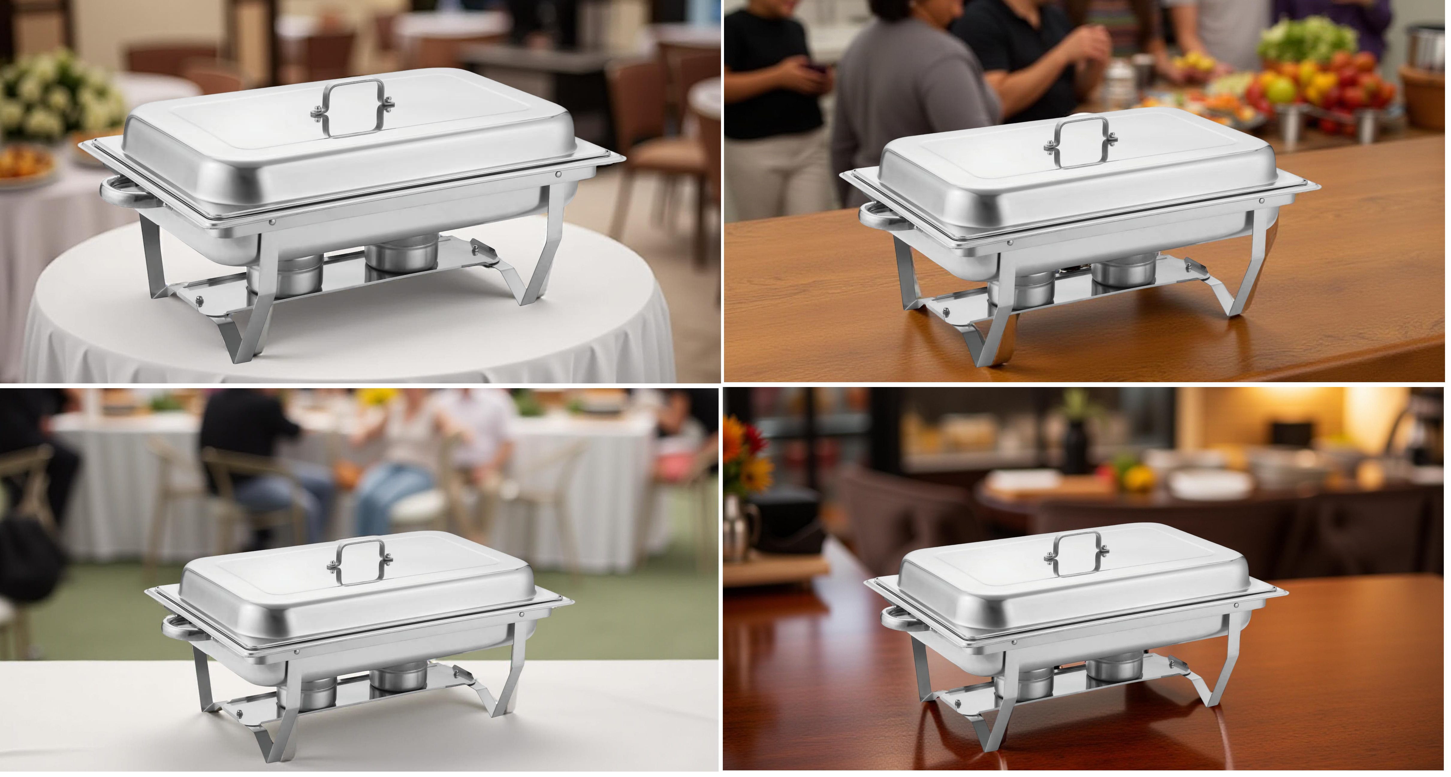 Rungassi Speisenwärmer Warmhaltebehälter Speisenwärmer Wärmebehälter Buffetwärmer Catering – Bild 4 von 5