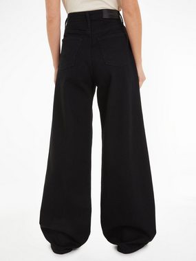 Calvin Klein Weite Jeans HR WIDE - SOFT BLACK