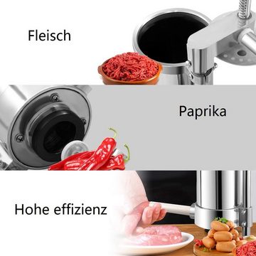 KOMFOTTEU Wurstfüllaufsatz Wurstfüllmaschine, einfache Bedienung & leicht zu reinigen