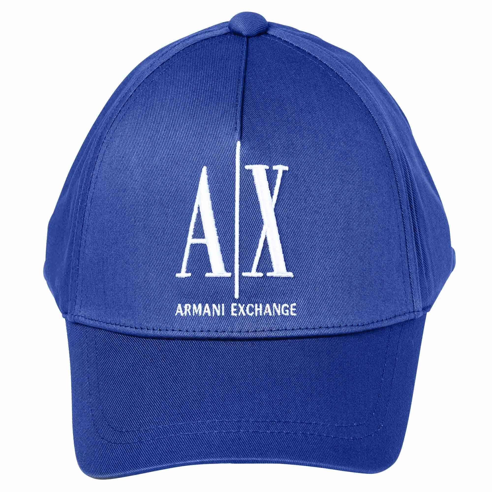 ARMANI EXCHANGE Baseball Cap Unisex Baseball Cap - Kappe, Logo, One Size Mittelblau