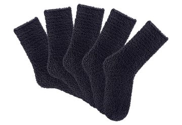 Lavana Kuschelsocken (Packung, 5-Paar) ideal als Hausschuhersatz