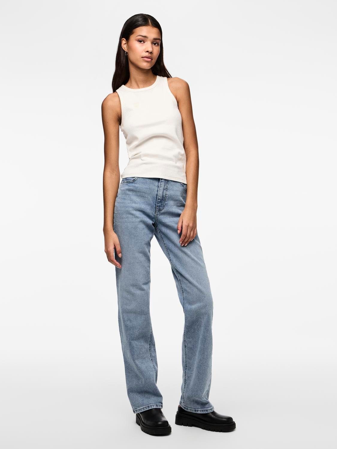 pieces Straight-Jeans PCKELLY HW STRAIGHT JEANS LB302 NOOS