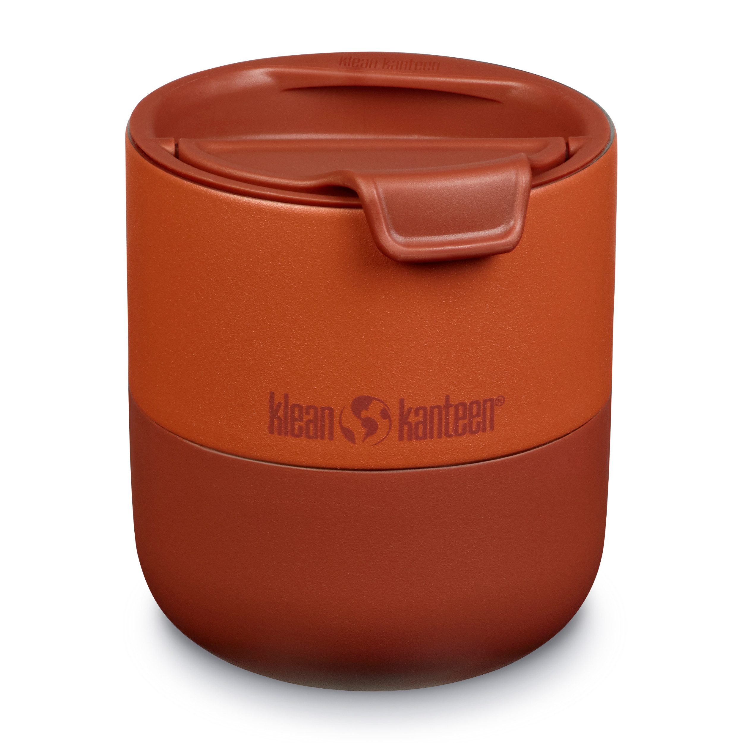 Klean Kanteen Trinkflasche Klean 296ml Kanteen®Rise Lowball (Flip Lid) Coffeebecher weinrot