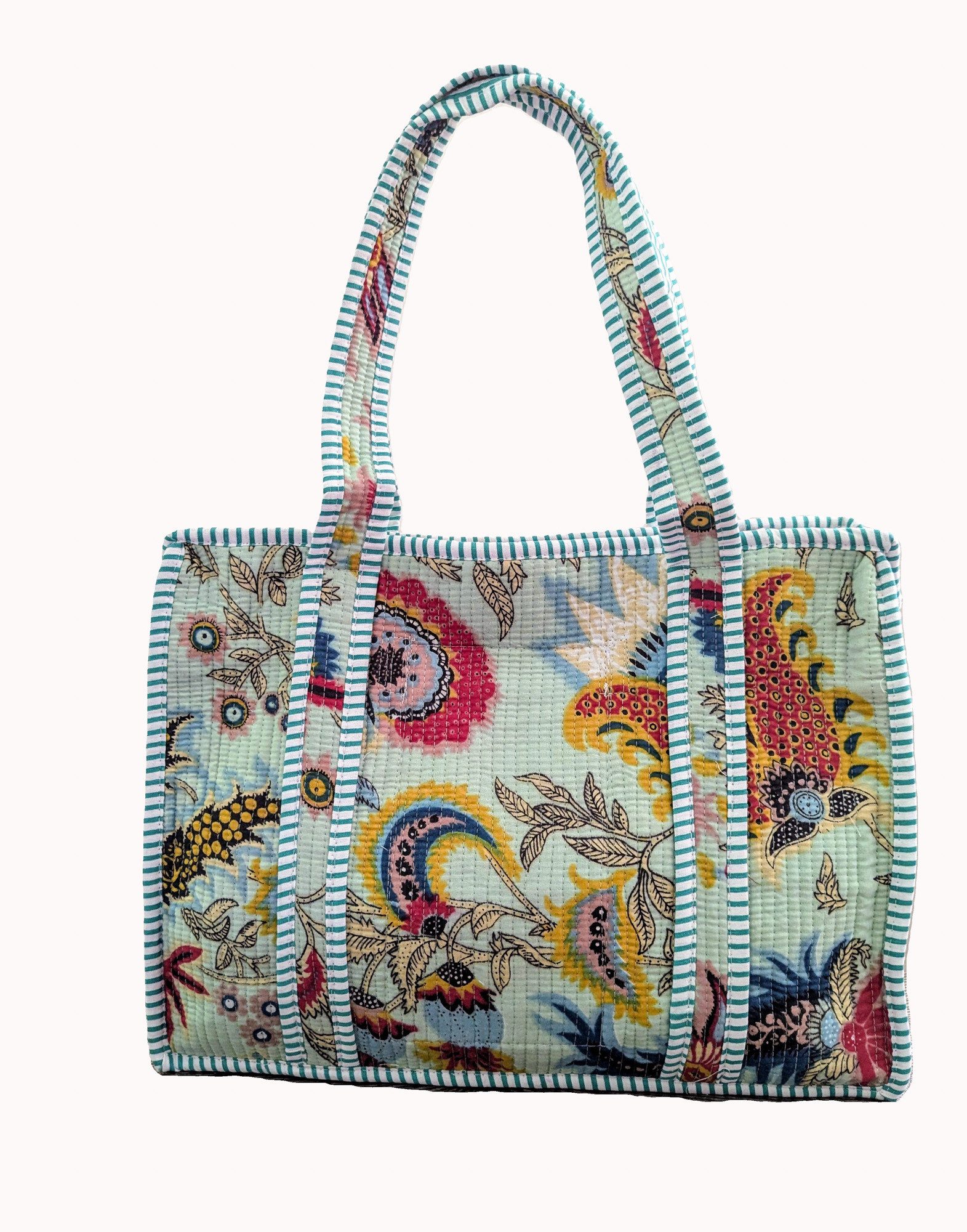 Aurelie Strandtasche Sommertasche, Innentasche mit Reisverschluss