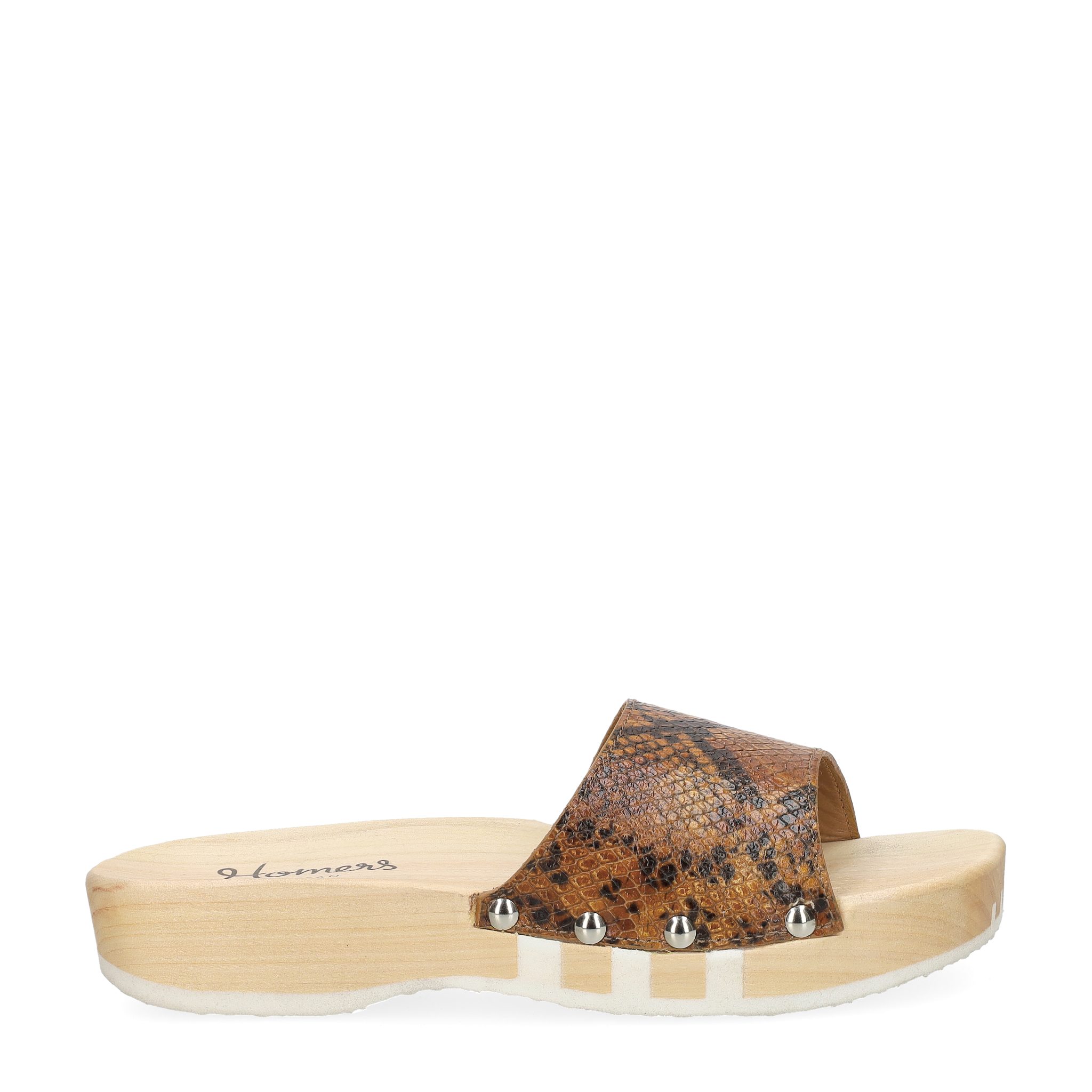 Homers Homers 12753 355, Sandaletten, Braun kombiniert, Damen Sandalette