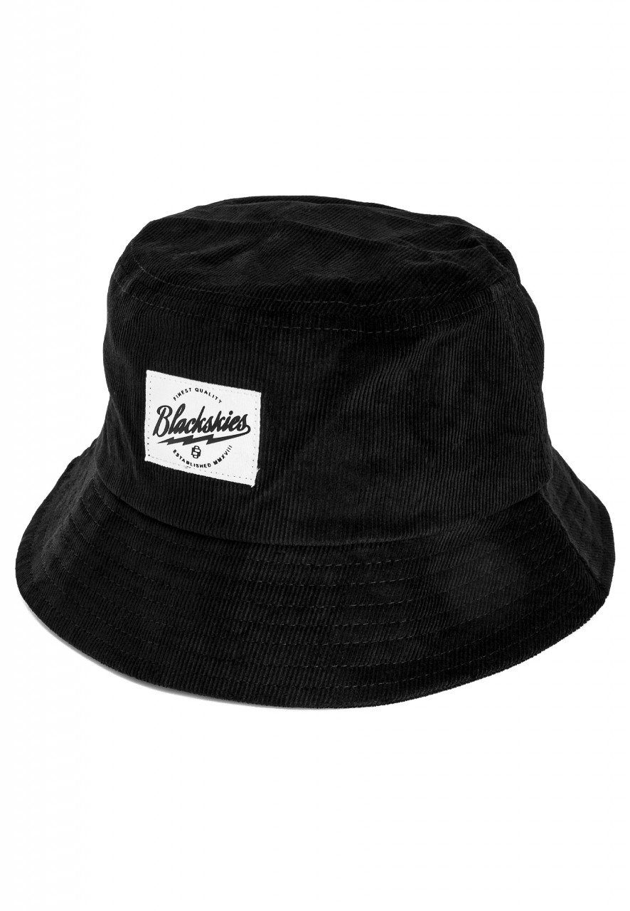 Blackskies Sonnenhut Kord Bucket Ebony Hat