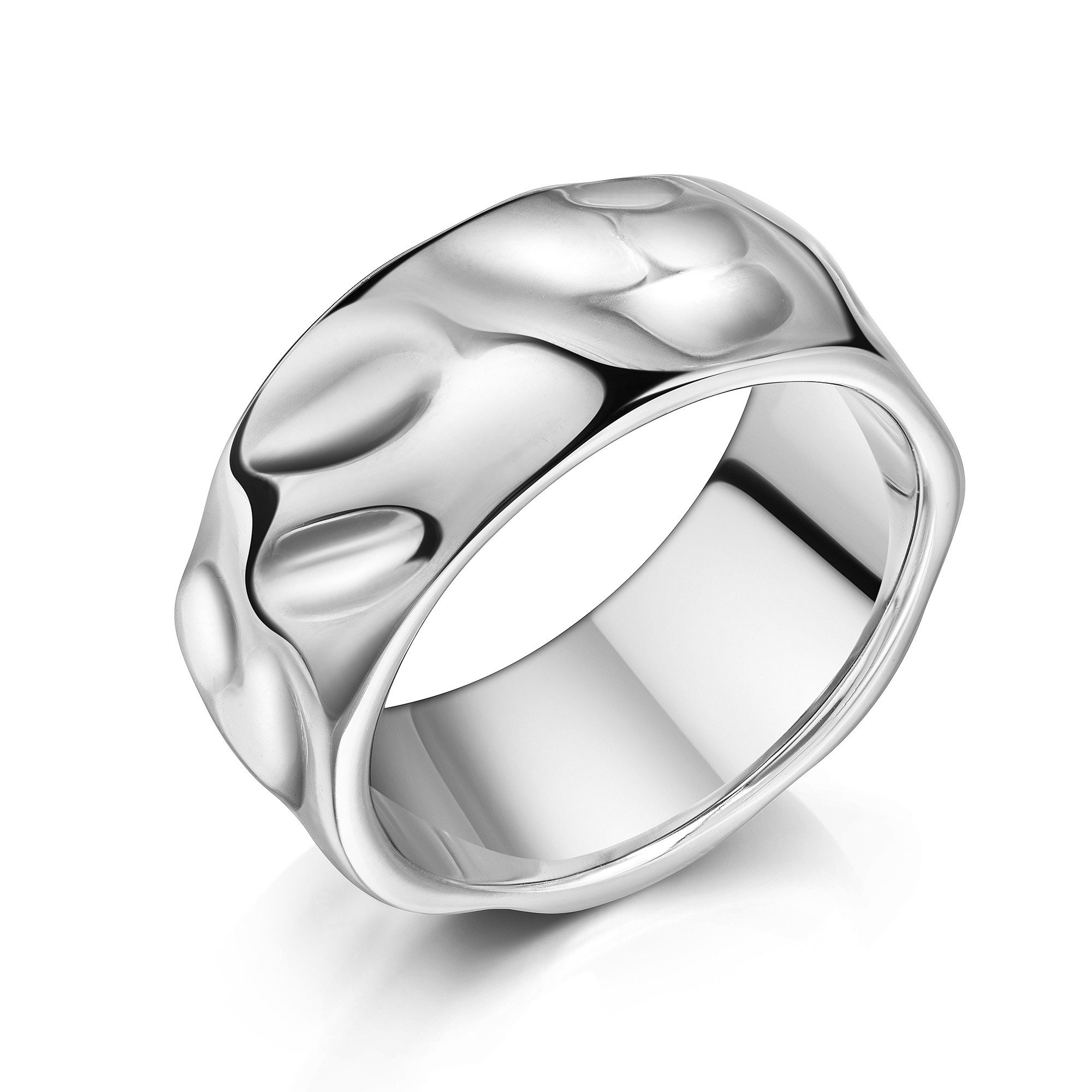 Zeeme Fingerring Edelstahl hochglanzpoliert