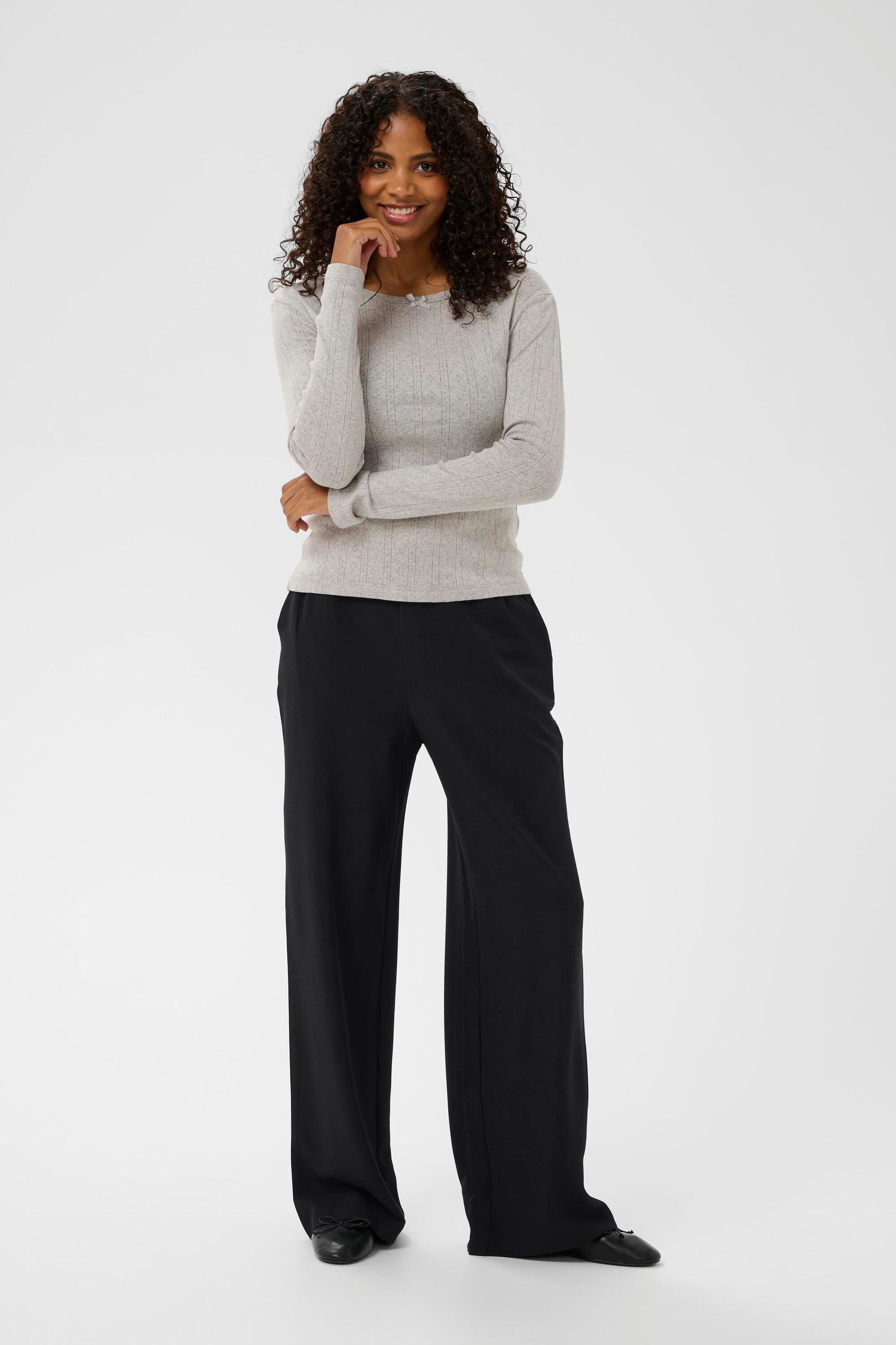 KAFFE Stoffhose Casual Hose KAbeatrice günstig online kaufen