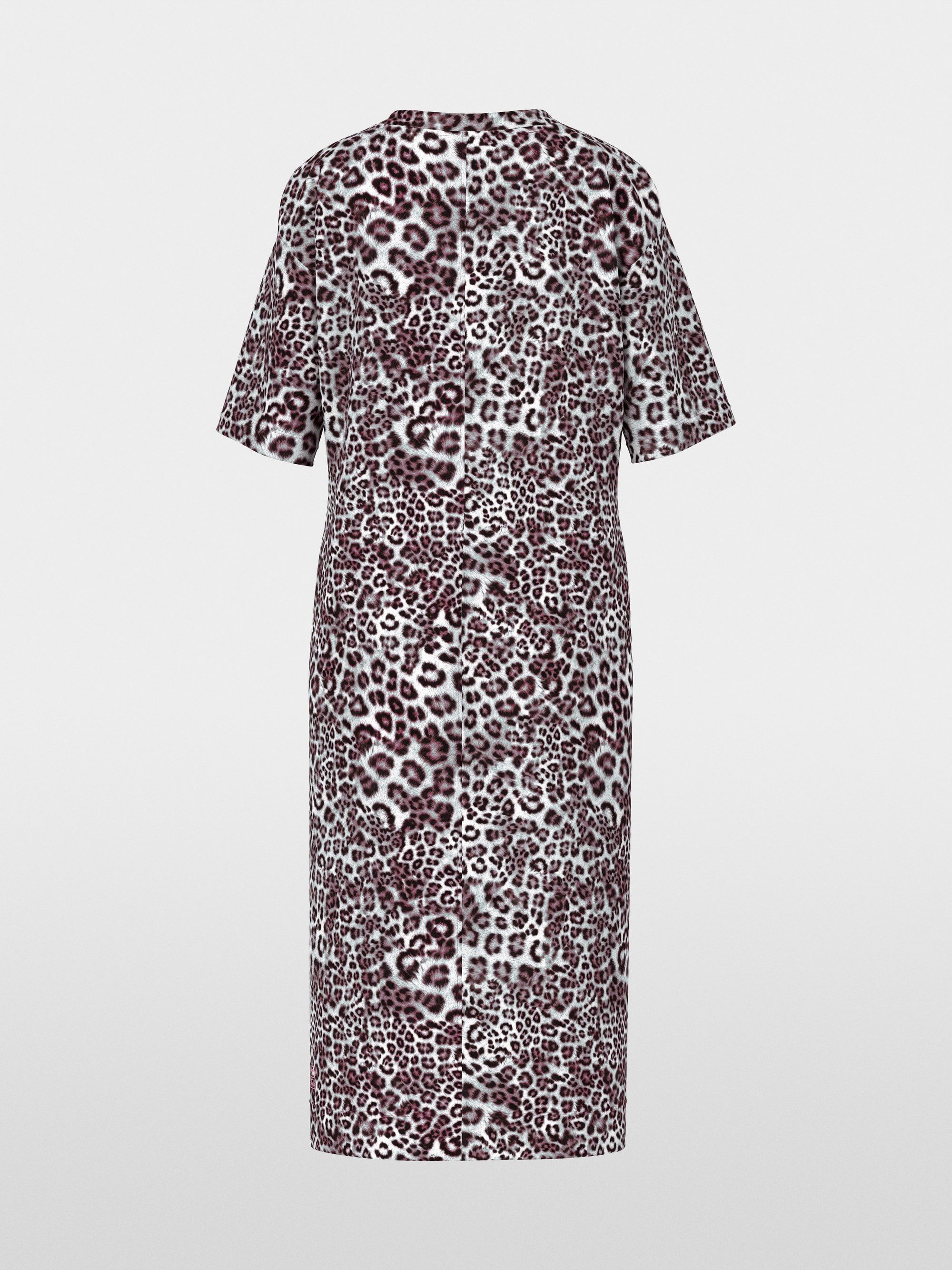 Marc Cain Midikleid Kleid mit Leo-Print - Regular Fit