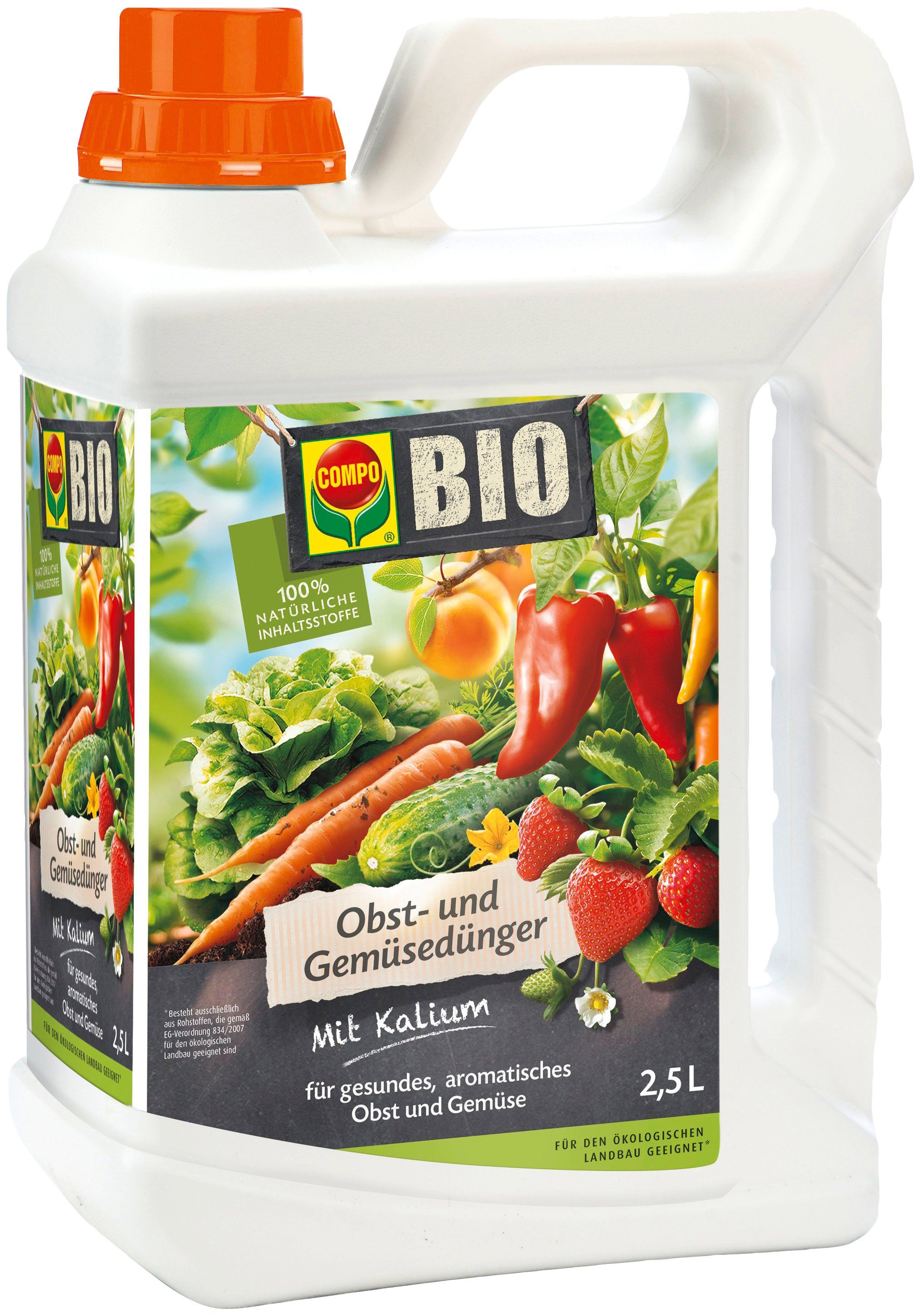 Compo Spezialdünger BIO«, Obst und Gemüsedünger, 2,5 Liter