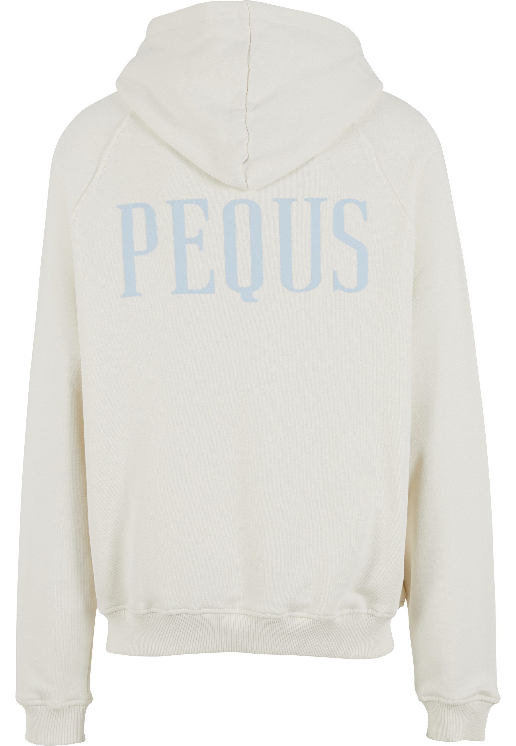PEQUS Sweatjacke PEQUS PEQUS Back Logo Zip-Hoodie