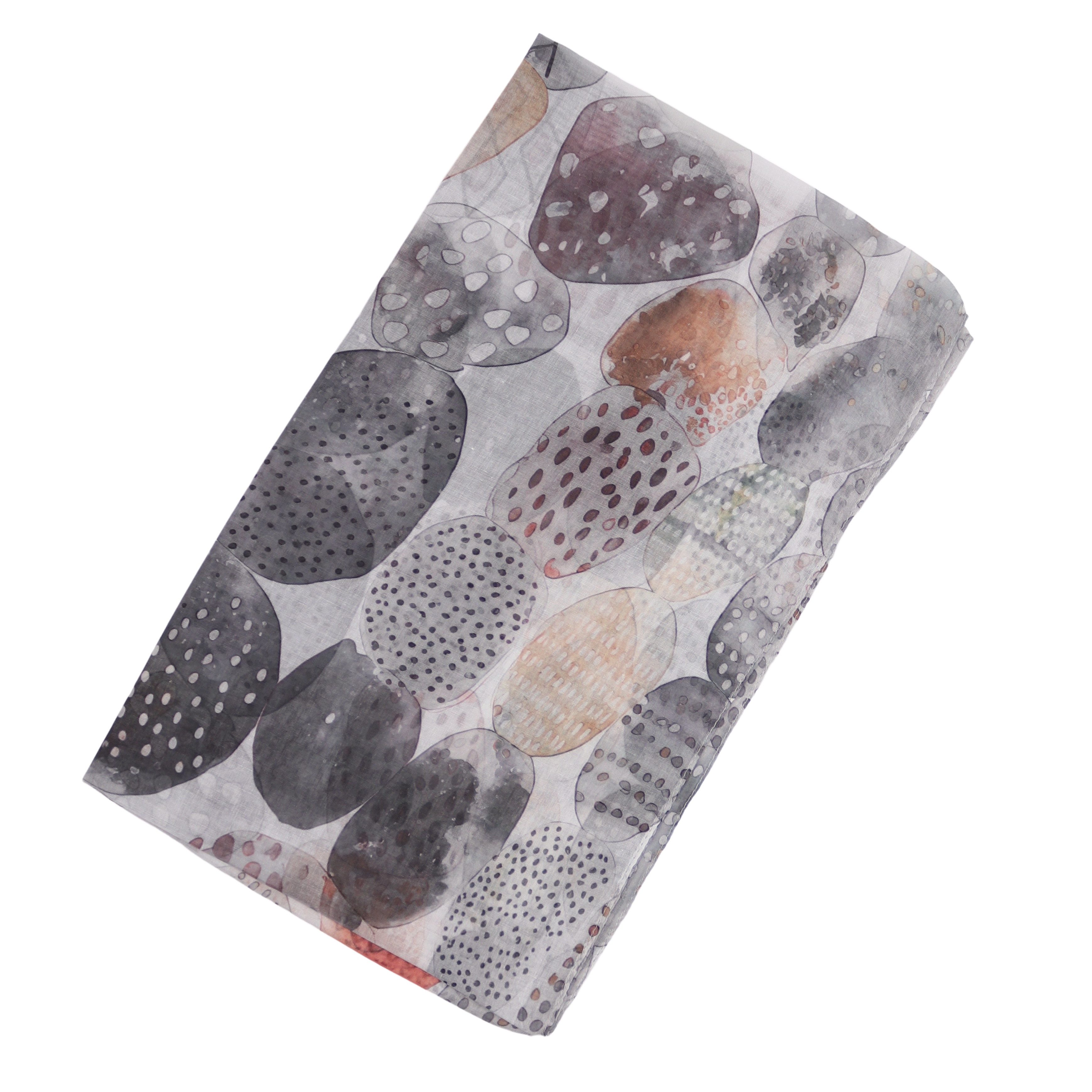MIRROSI Loop Damen Schal mit Tollem Muster Weich aus 100% Viskose, Schlauchschal, (ca. 160x48cm, zweimal um den Hals wickelbar), Damen Halstuch Stola ideal für  – Bild 2 von 4