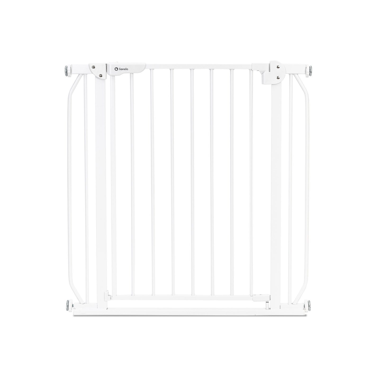 lionelo Türschutzgitter Truus Slim und Led (TOP), ohne Bohren Metall 90° Stop beidseitig schwenkbar 75-105cm – Bild 2 von 5