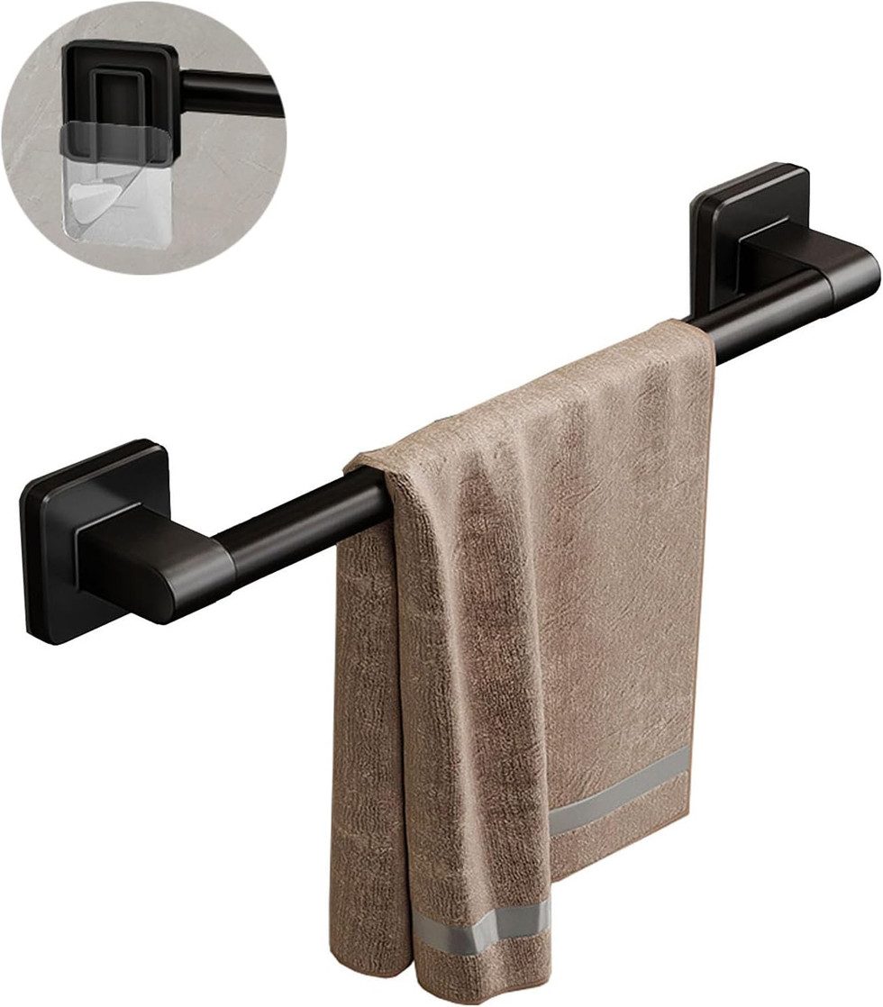 Coonoor Handtuchhalter Wandmontage-Handtuchhalter, Selbstklebend,Bohrfreier Badezimmerhandtuchhalter