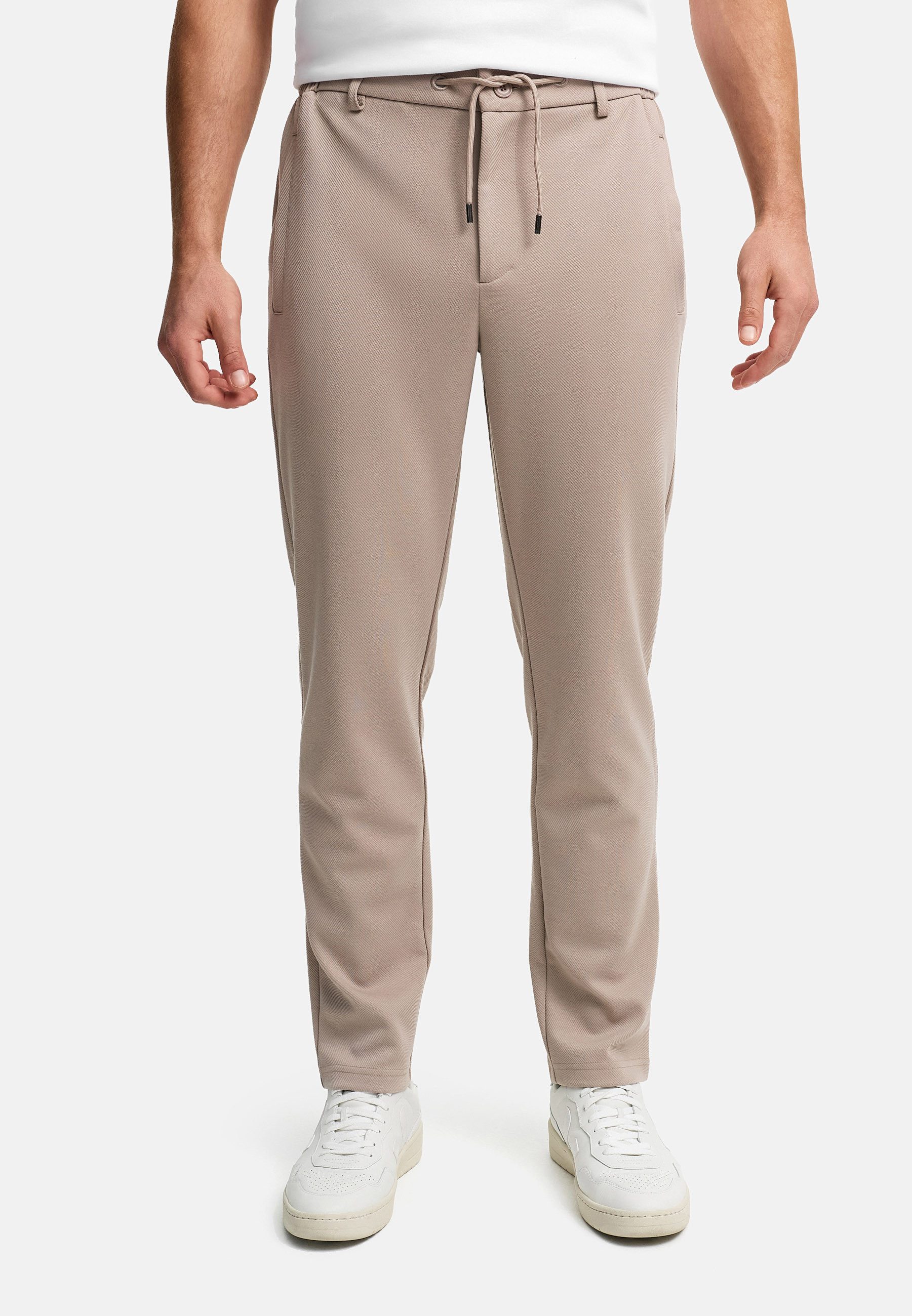INDICODE Chinohose Herren INNezzo Herrenhose mit Tunnelzug bequemer Passform mit elastischem Bund und Kordelzug