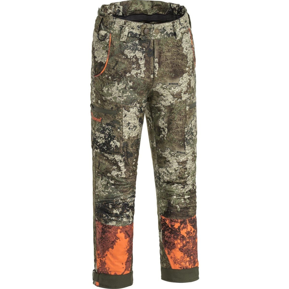 Pinewood Outdoorhose Furudal Active Camou Kids Trouser Wind- und wasserdichte Kinderhose mit Camouflage-Design, ideal für