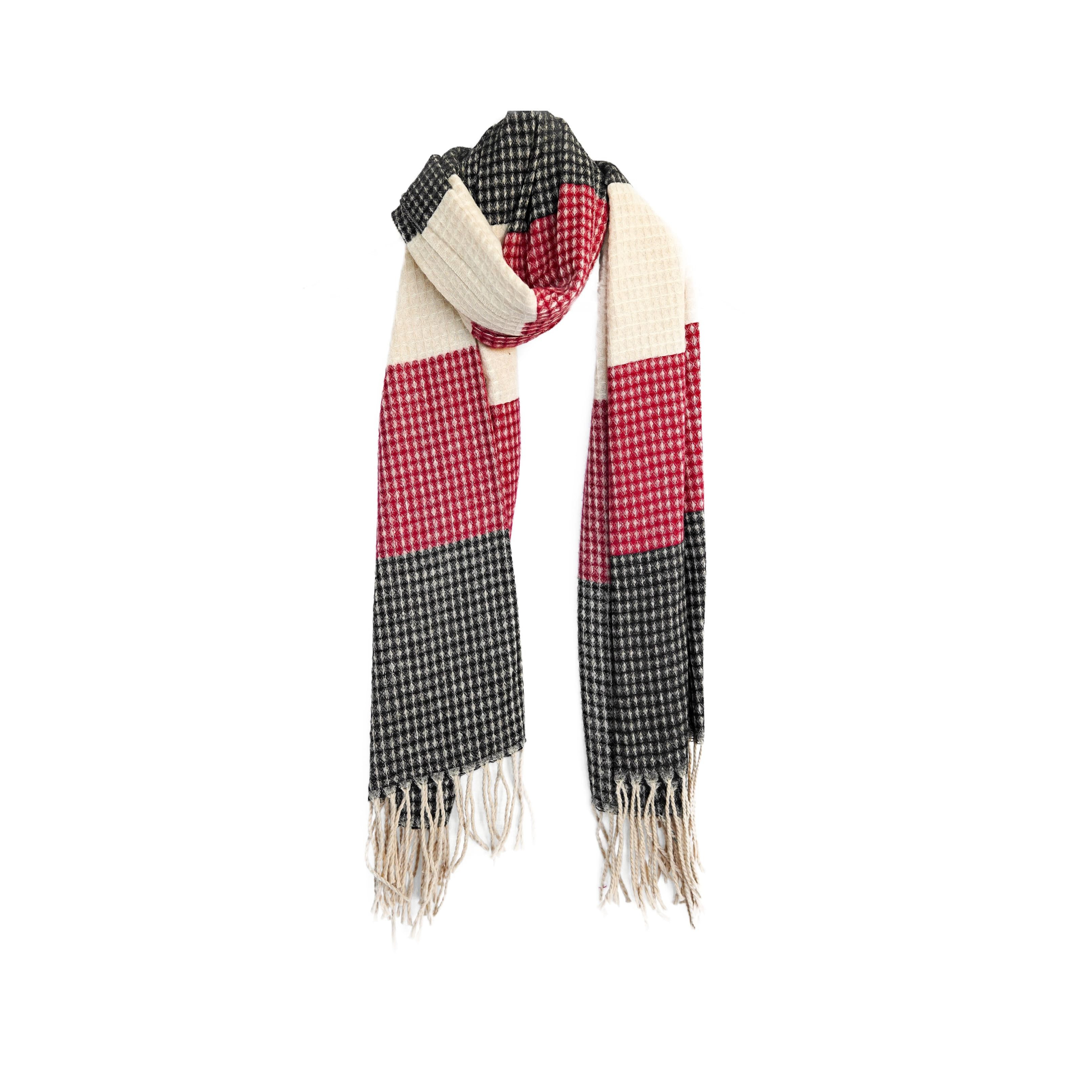 COFI 1453 Modeschal Karierter Schal mit günstig online kaufen