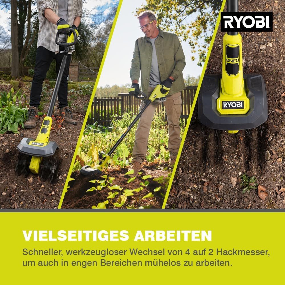 RYOBI Akku-Motorhacke 18 V ONE+ RY18CVA-0