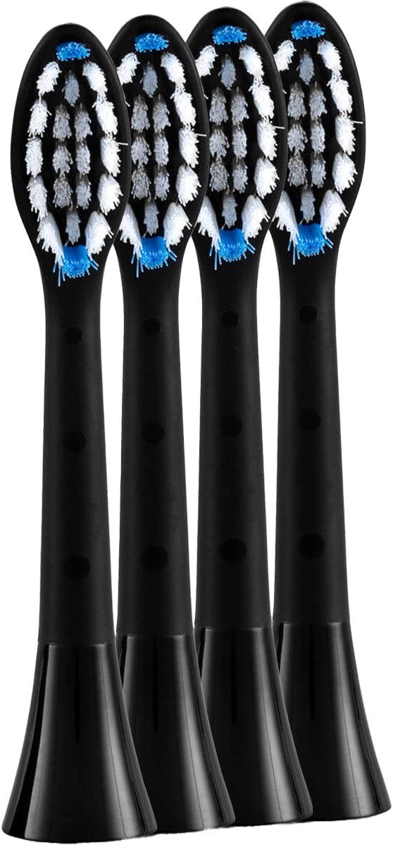Silk'n Щетки Ersatzbürstenköpfe 4er Set weiß medium, Spar-Set, passend zu allen SonicYou Zanhbürsten von Silk´n