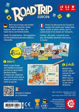 Carletto Spiel, GAMEFACTORY - Road Trip Europa