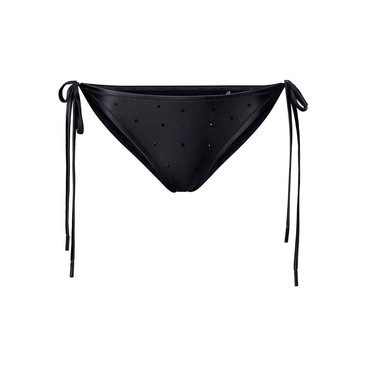 Goldbergh Badeanzug Kaia Bikini Bottom Elegantes Bikini-Unterteil mit funkelnden Strasssteinen