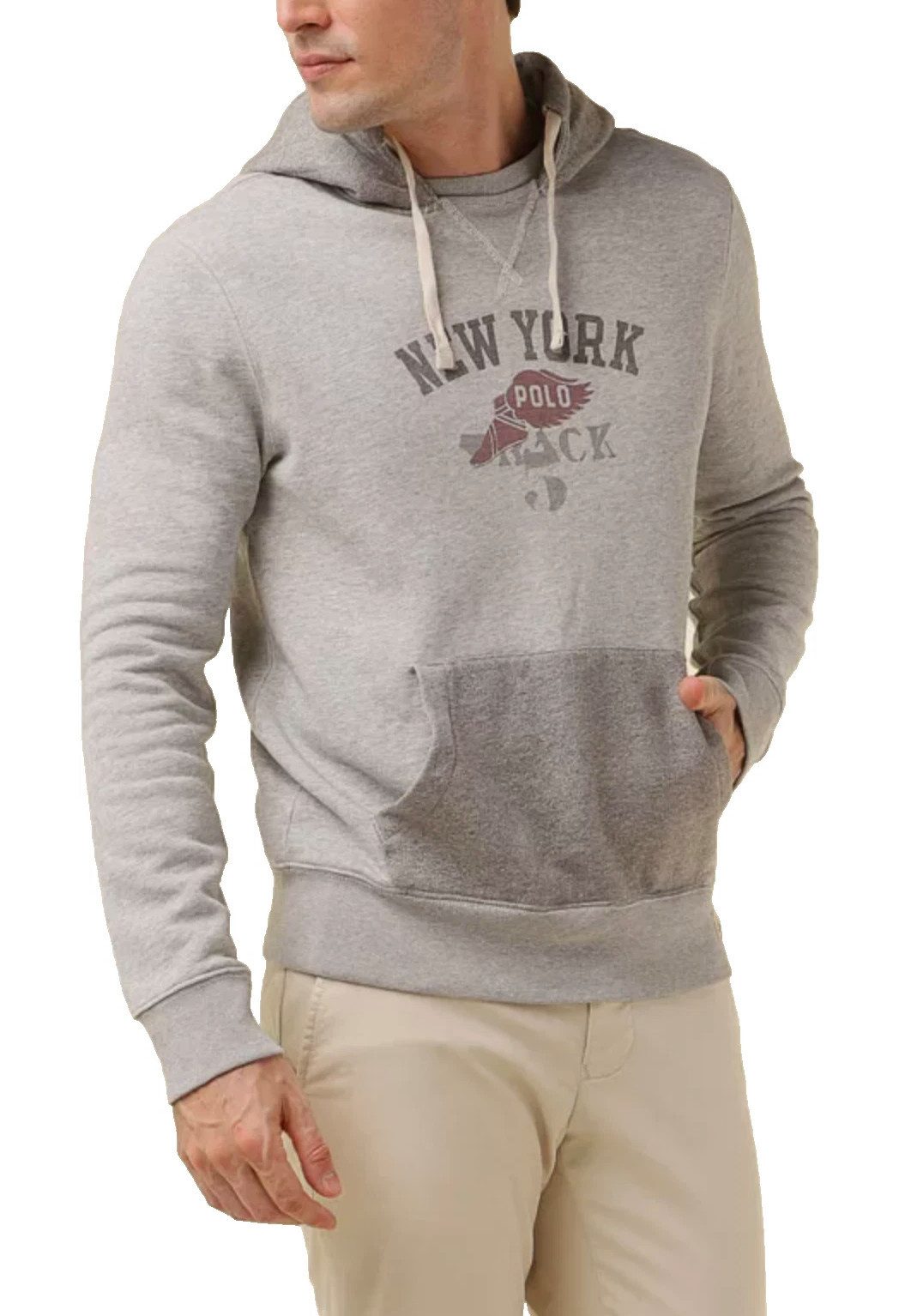 Polo Ralph Lauren Hoodie Fleece Kapuzenpullover Sweatshirt Vintage Retro Logo Sofortige Authentifizierung über das Ralph Lauren-System möglich