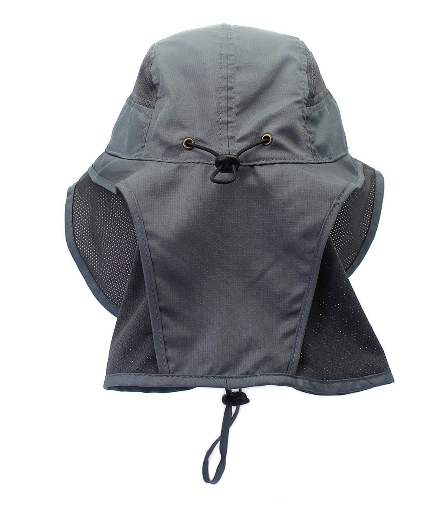 FOUORTUNATE-BEE Sonnenhut Sonnenhut mit Nackenschutz UV Schutz Outdoor Hut Faltbar Unisex Für Wandern Angeln Strand Camping Safari und Outdoor Reisen
