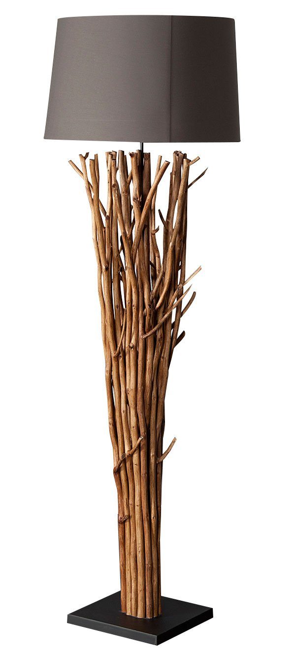 Levandeo® Stehlampe, Lampe Stehlampe 175cm Holz günstig online kaufen