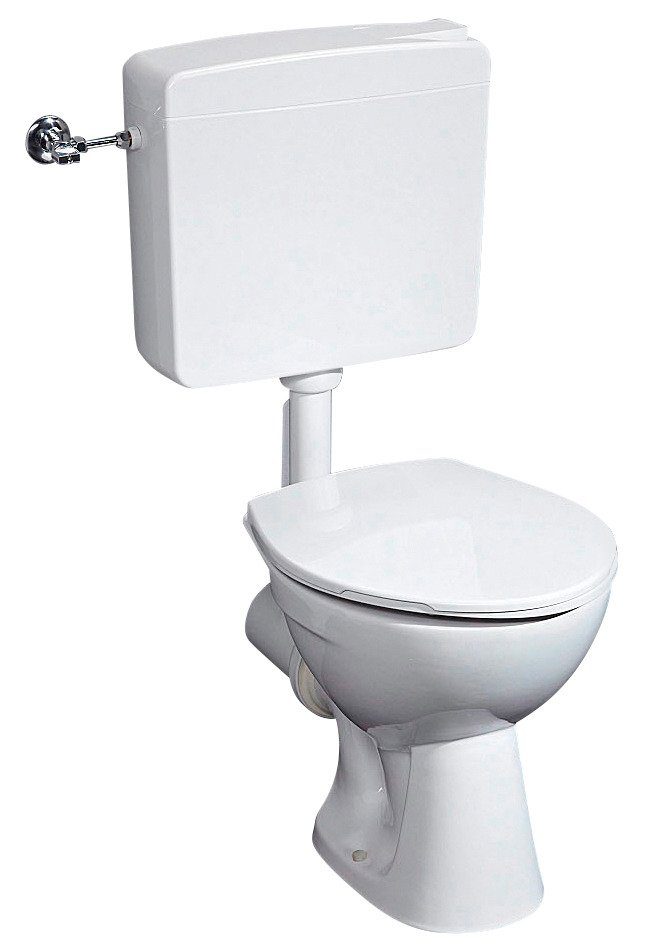 CORNAT Tiefspül-WC, bodenstehend, Komplett-Set, SItzhöhe 39 cm online  kaufen | OTTO